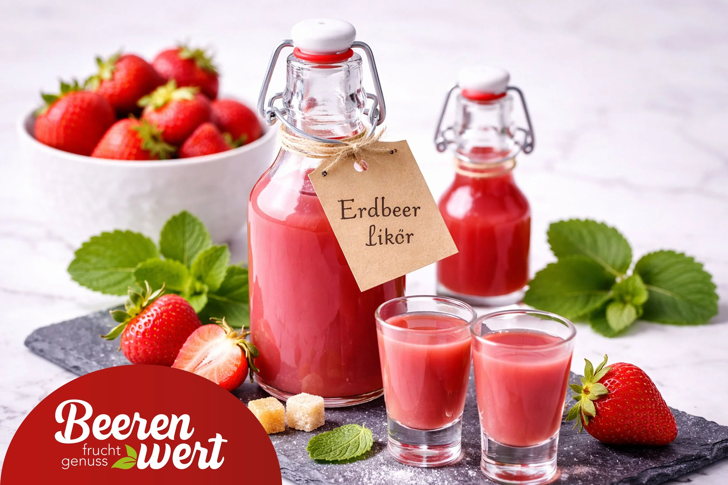 Ninas Erdbeerlikör