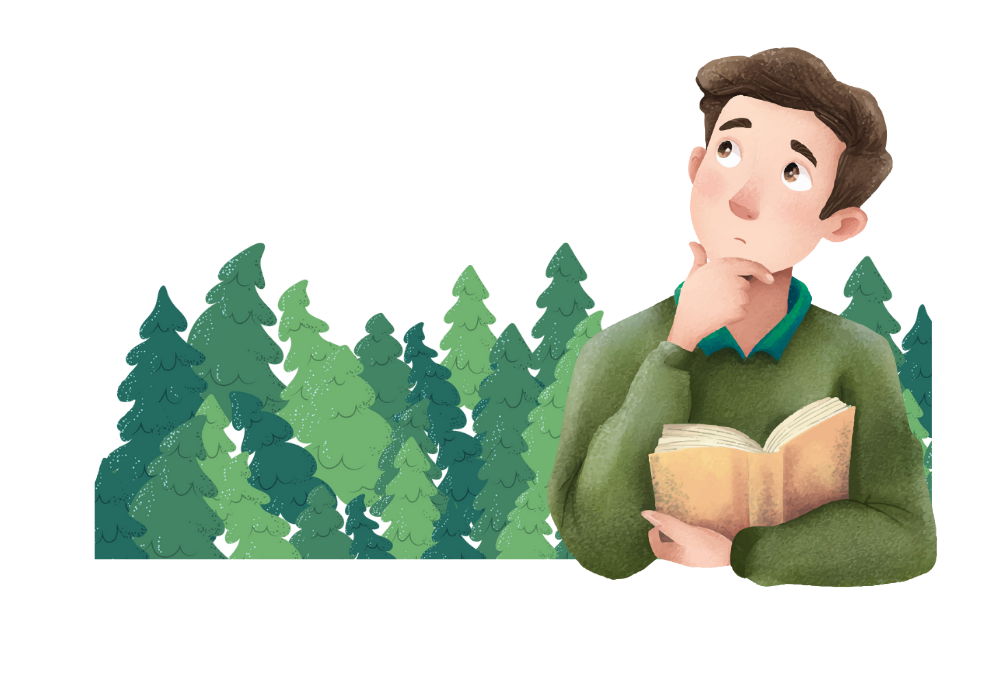 Meža īpašnieks nesaprotot ko darīt ar savu meža īpašumu.