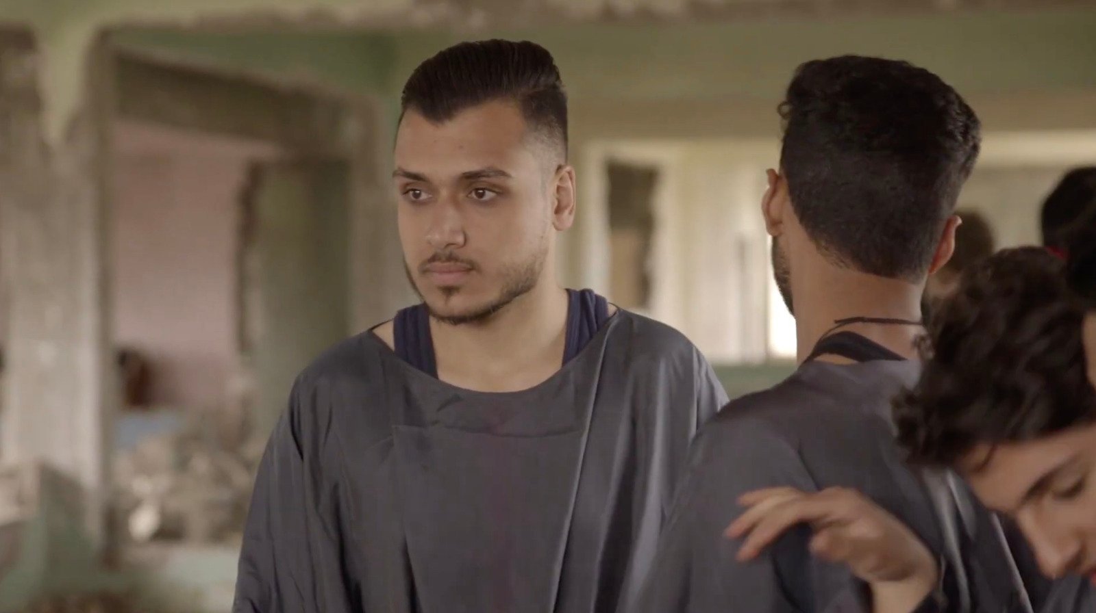 "Orestes in Mosul - The Making" Of is a 73-minute documentary by Daniel Demoustier covering the creation of Milo Rau’s 2019 play, Orestes in Mosul.