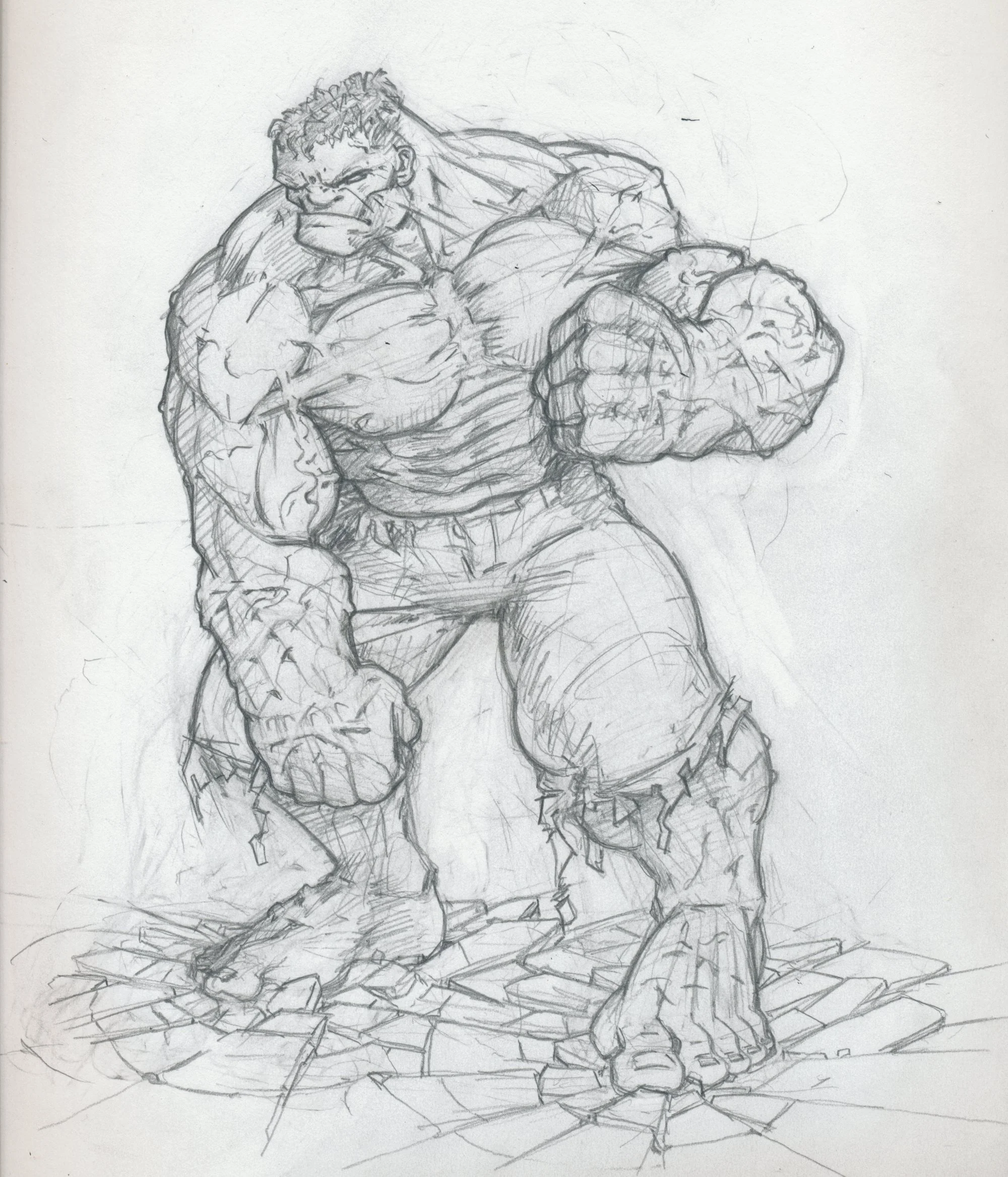 The Hulk! I like a big, brutish Hulk.
