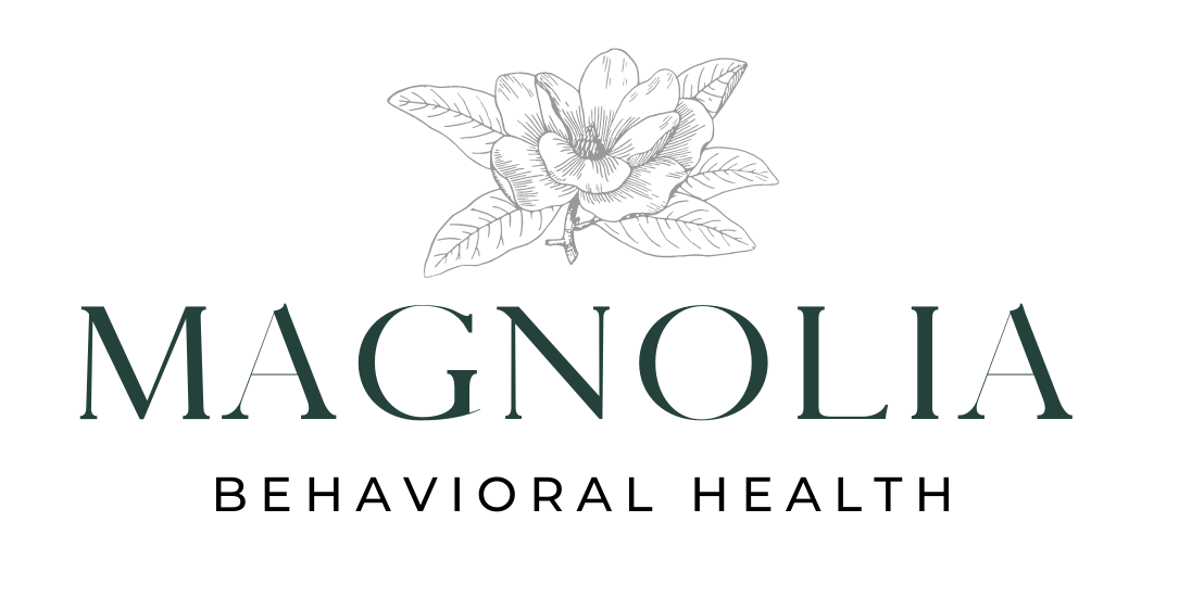 Magnolia logo with a stylized magnolia flower above the text.