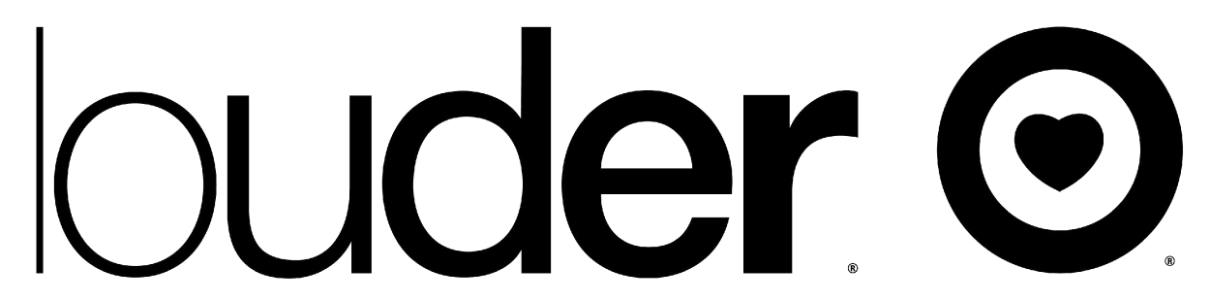 Louder logo.