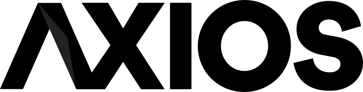 The image shows the text 'VXIOS' with a stylized, three-dimensional black and gray design.