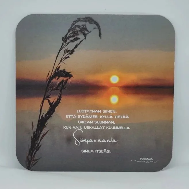 Luotathan - runokortti 14x14cm