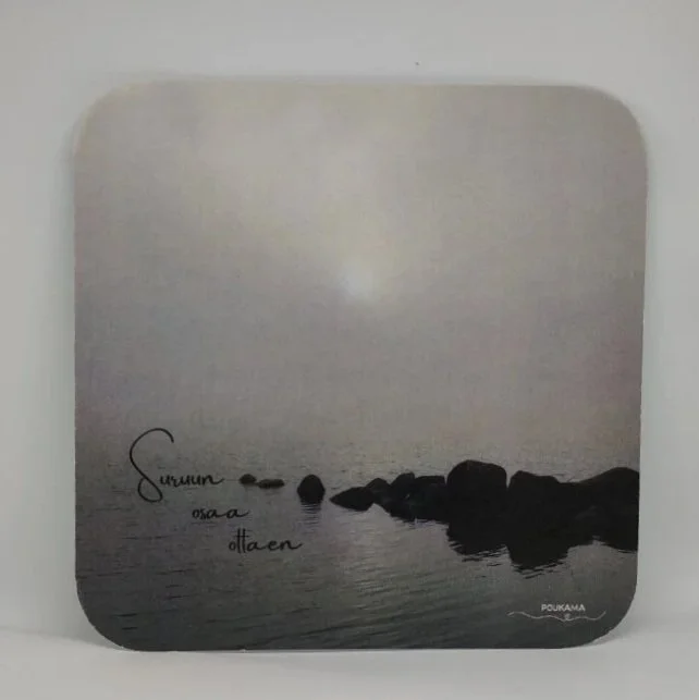 Suruun osaa ottaen - runokortti 14x14cm