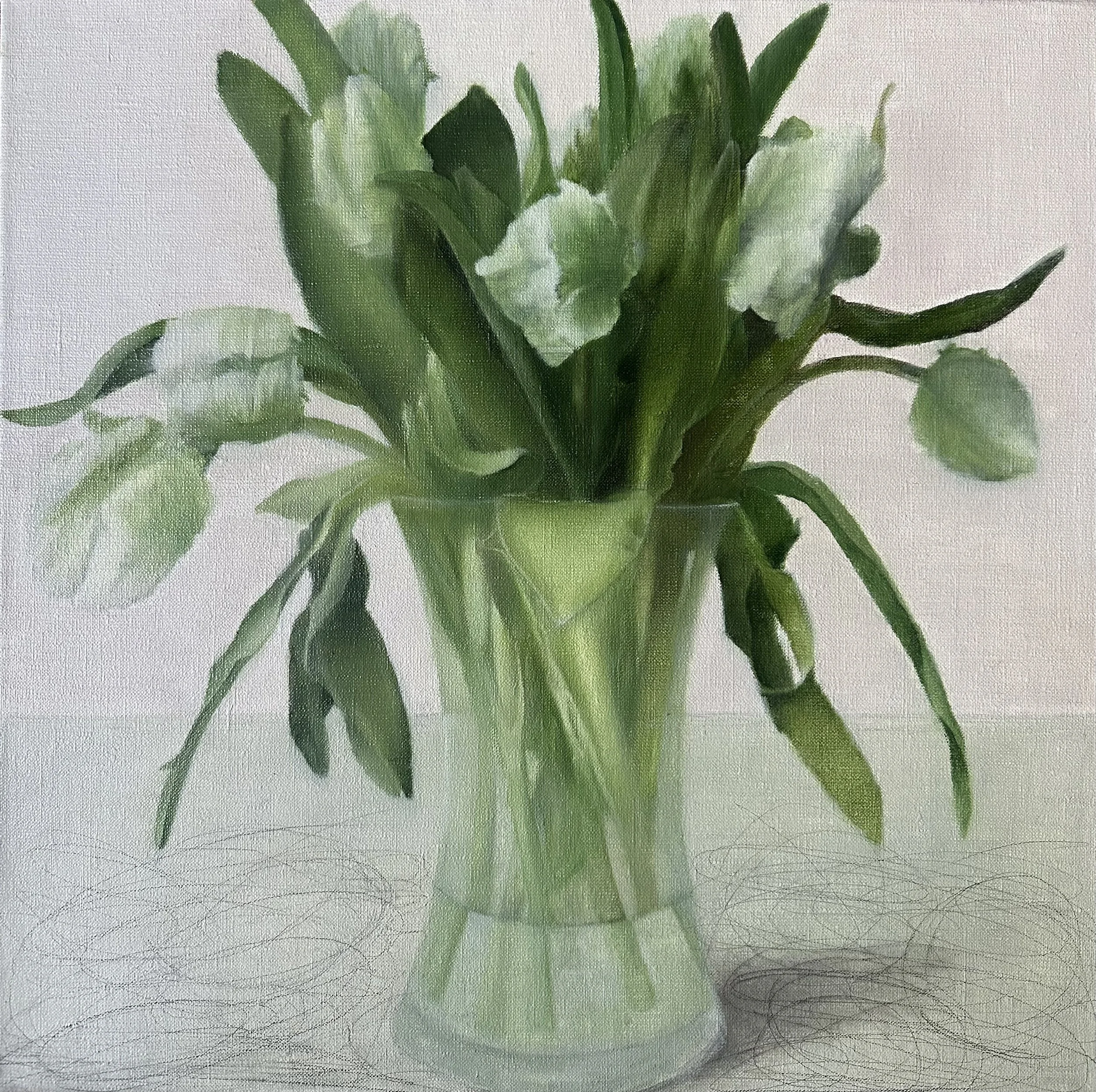 "Parrot tulips" |
oil on canvas | 55 x 55 cm (2025)