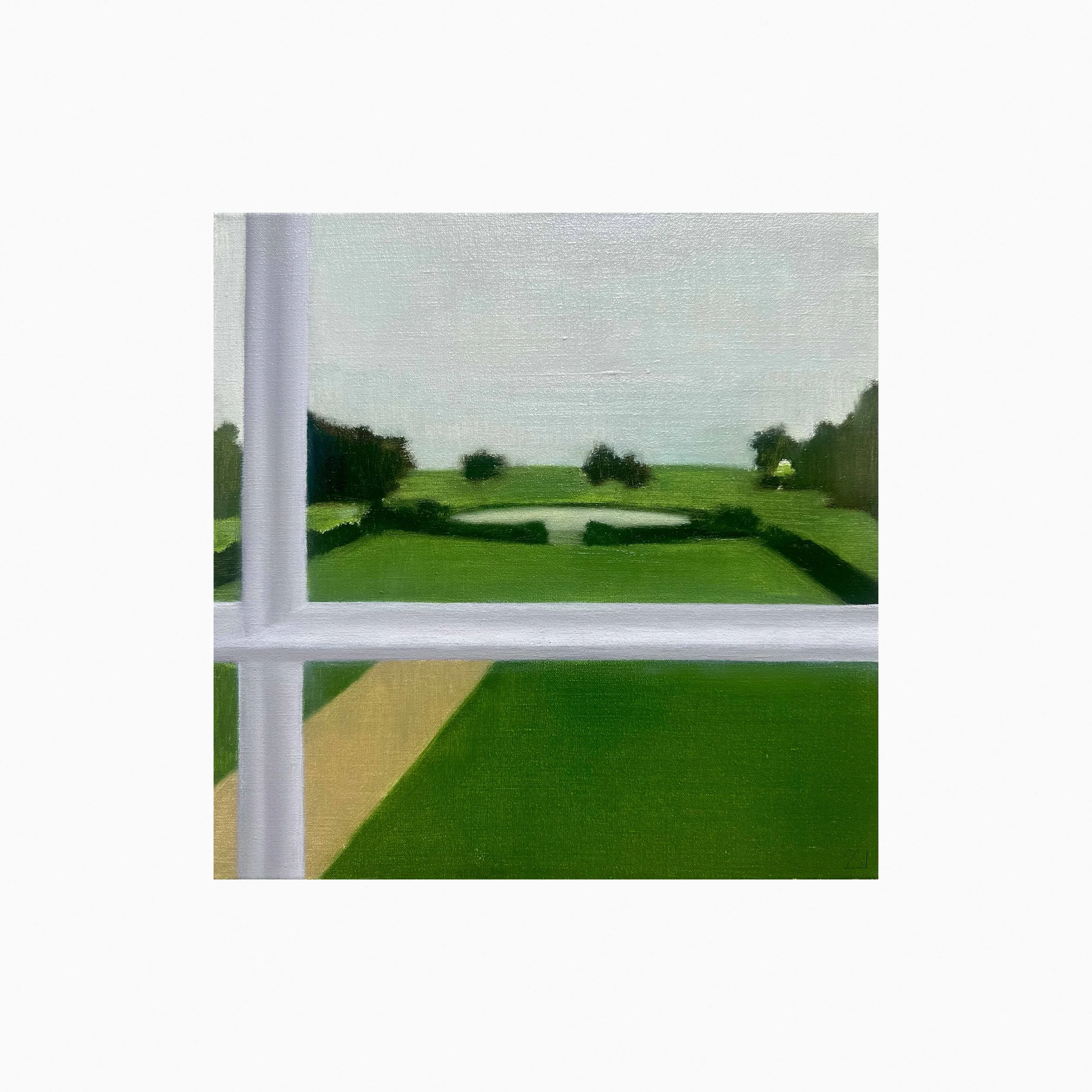 "Observation" | oil on canvas | 30 x 30 cm