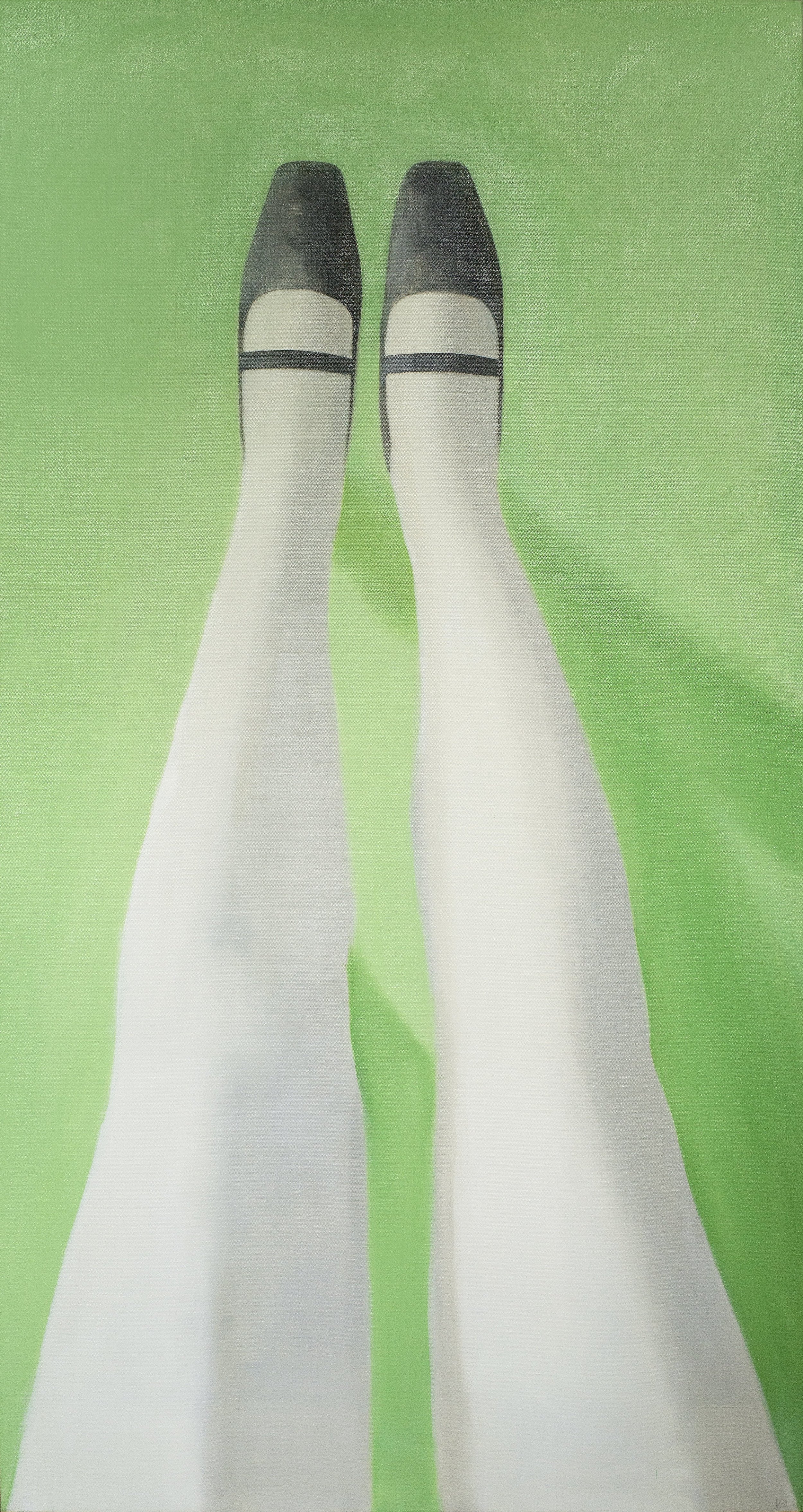 "A walk in the garden" | oil on canvas | 172 x 87 cm (2025)