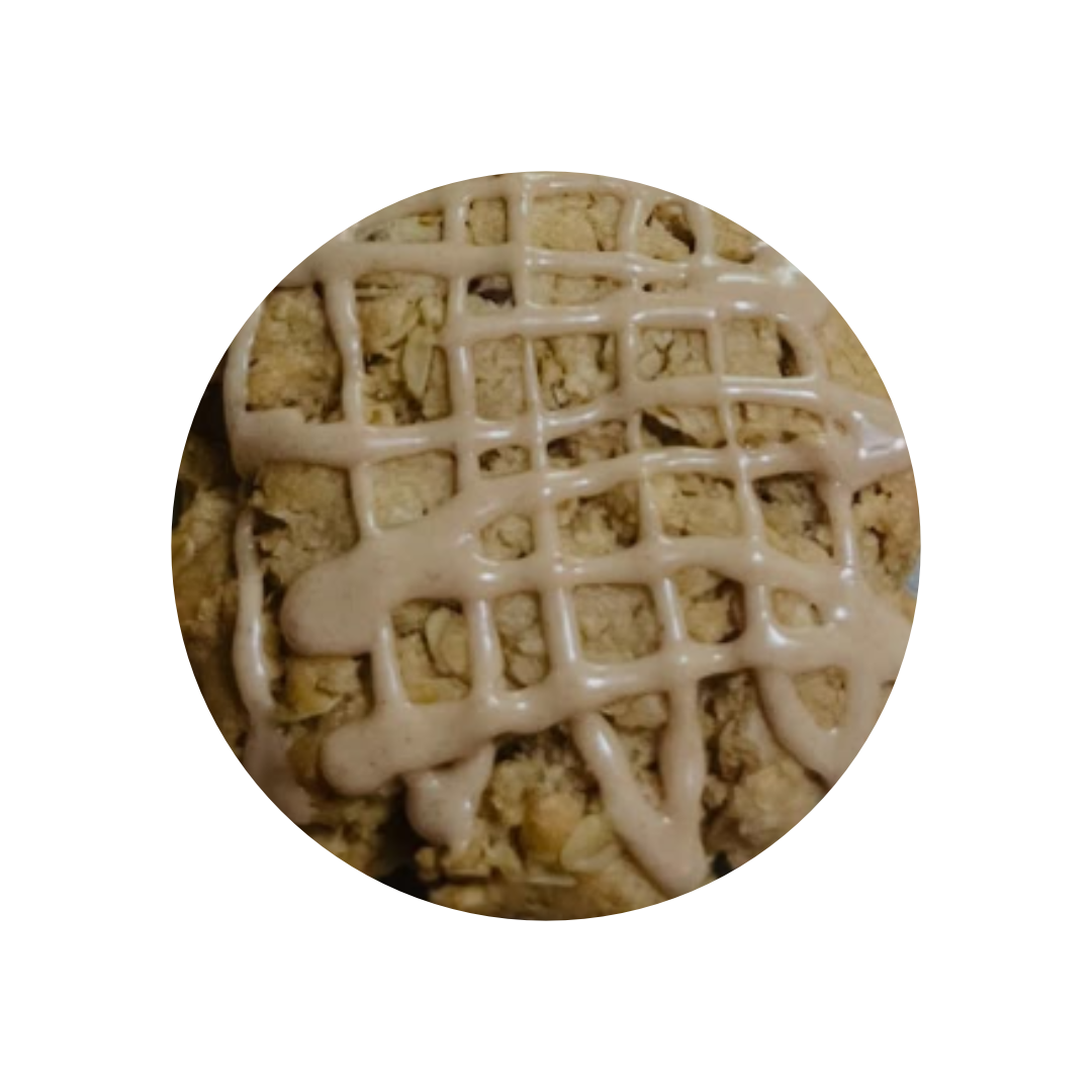 Oatmeal Chocolate Chip + Cinnamon Glaze