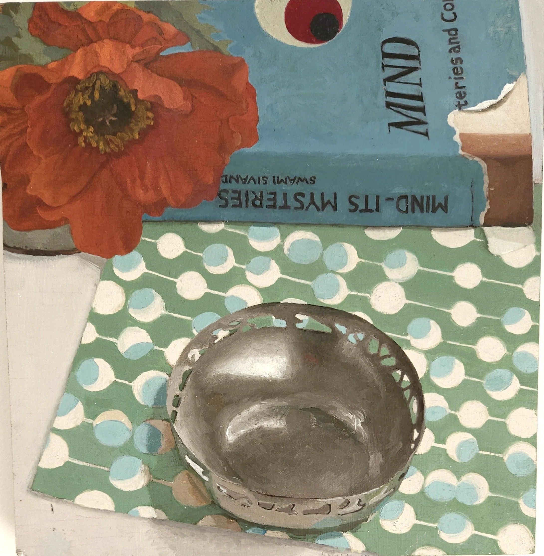 Mind, oil on panel, 8 x 7", 2007