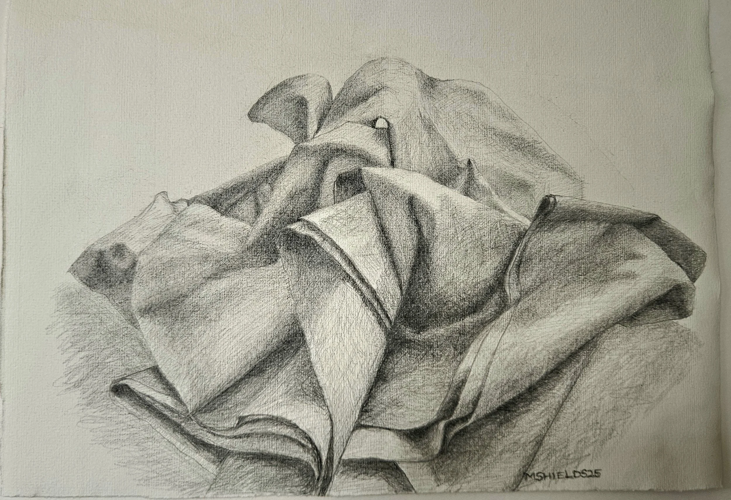 Fabrics, study for painting.jpg