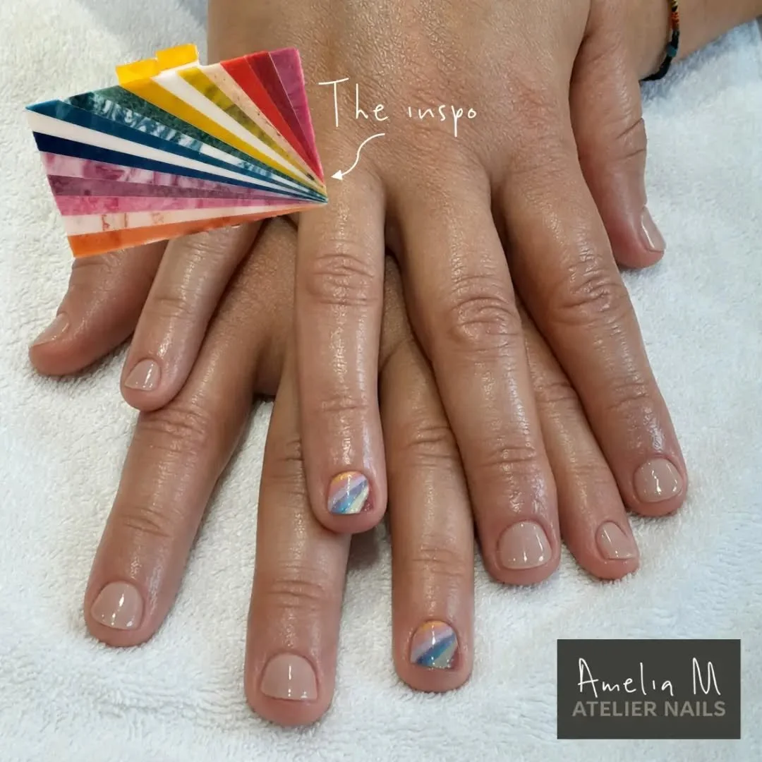 SUNRAY - When the inspo is GORGEOUS!! These nails are off to a wedding attached to stunner V whose dress and clutch are just magnificent!!! Hope you have the best time and on hols afterwards ❤️ 

ACCEPTING NEW CLIENTS ✨️ Availability, pricelist and b