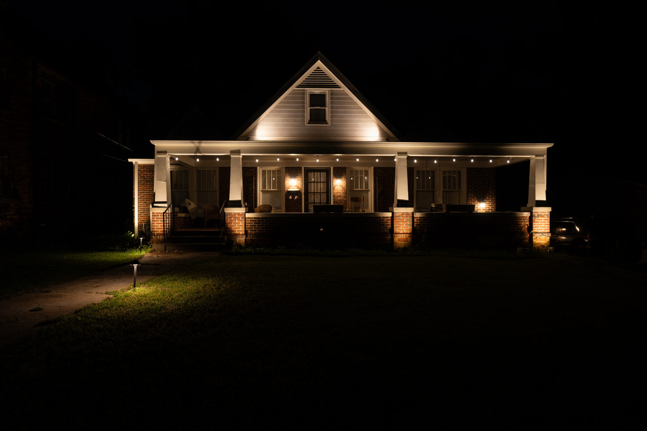 Permanent outdoor lighting company Atlanta 