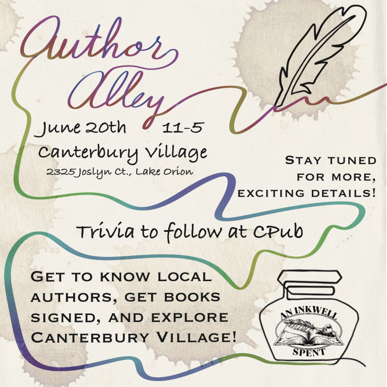 Author Alley at Canterbury Village