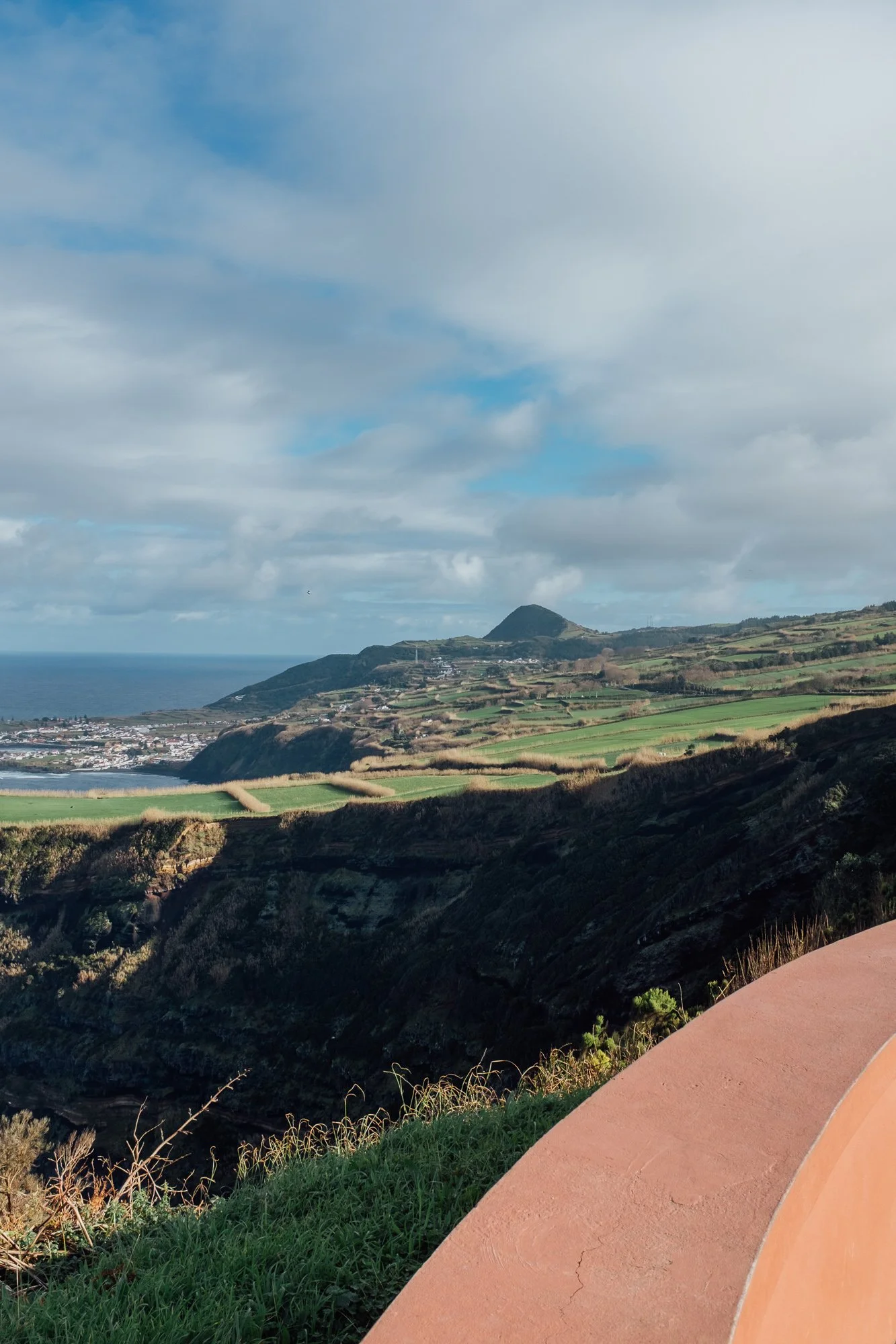 Miradouro da Ponta do Escalvado, looking along the island's west coast