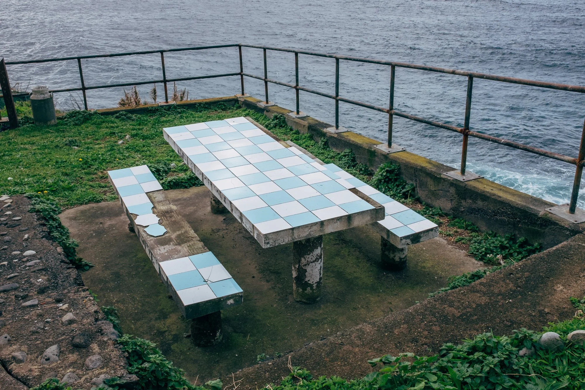 Rocha da Relva is accessible primarily by foot, donkey, and dirt bike. Every year on August 15, locals hold a religious festival and Mass celebrating the Feast of the Assumption.