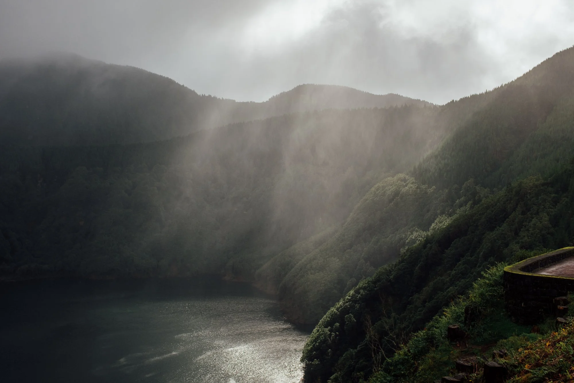Miradouro da Lagoa de Santiago