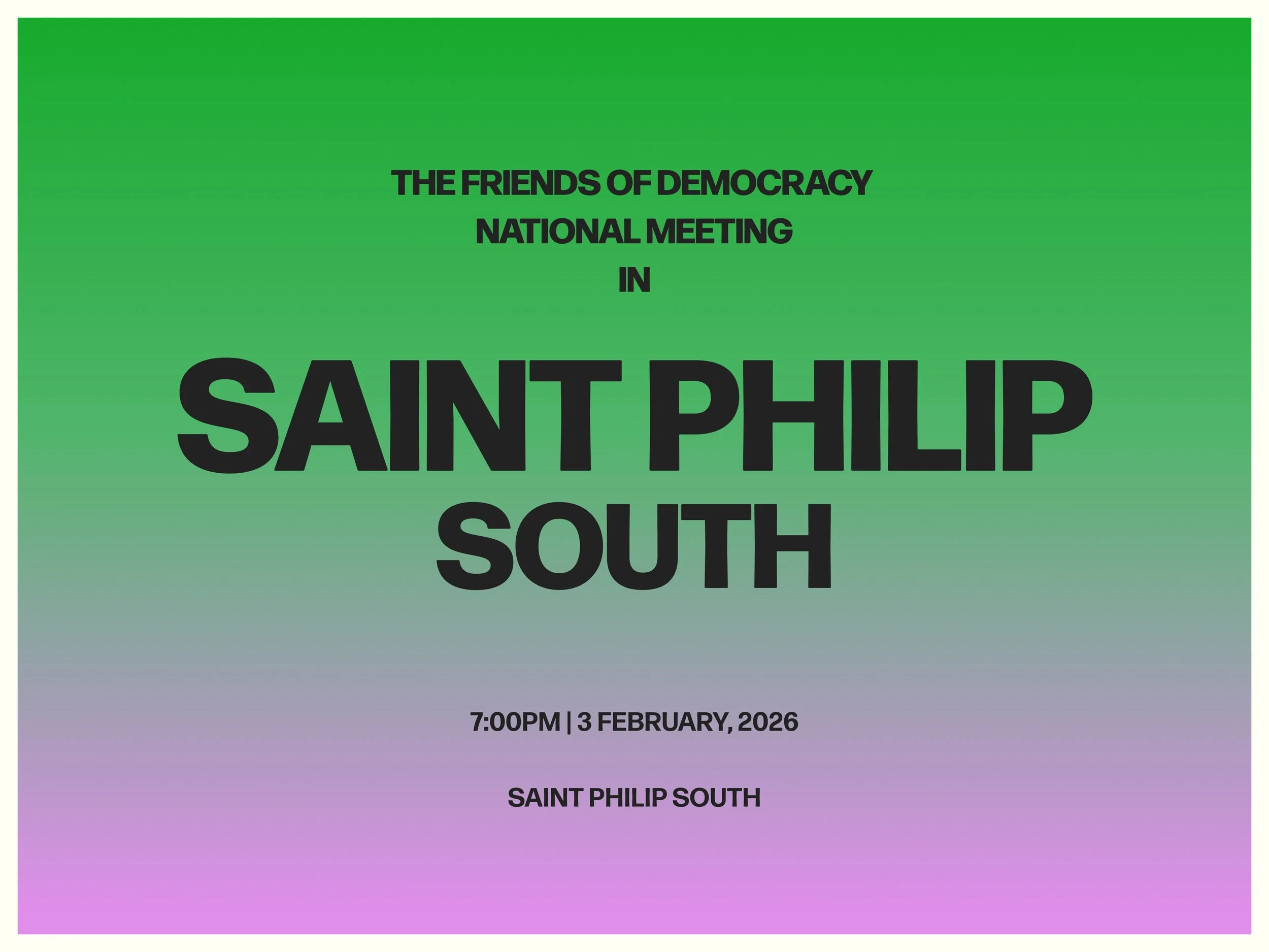 St. Philip South National Meeting