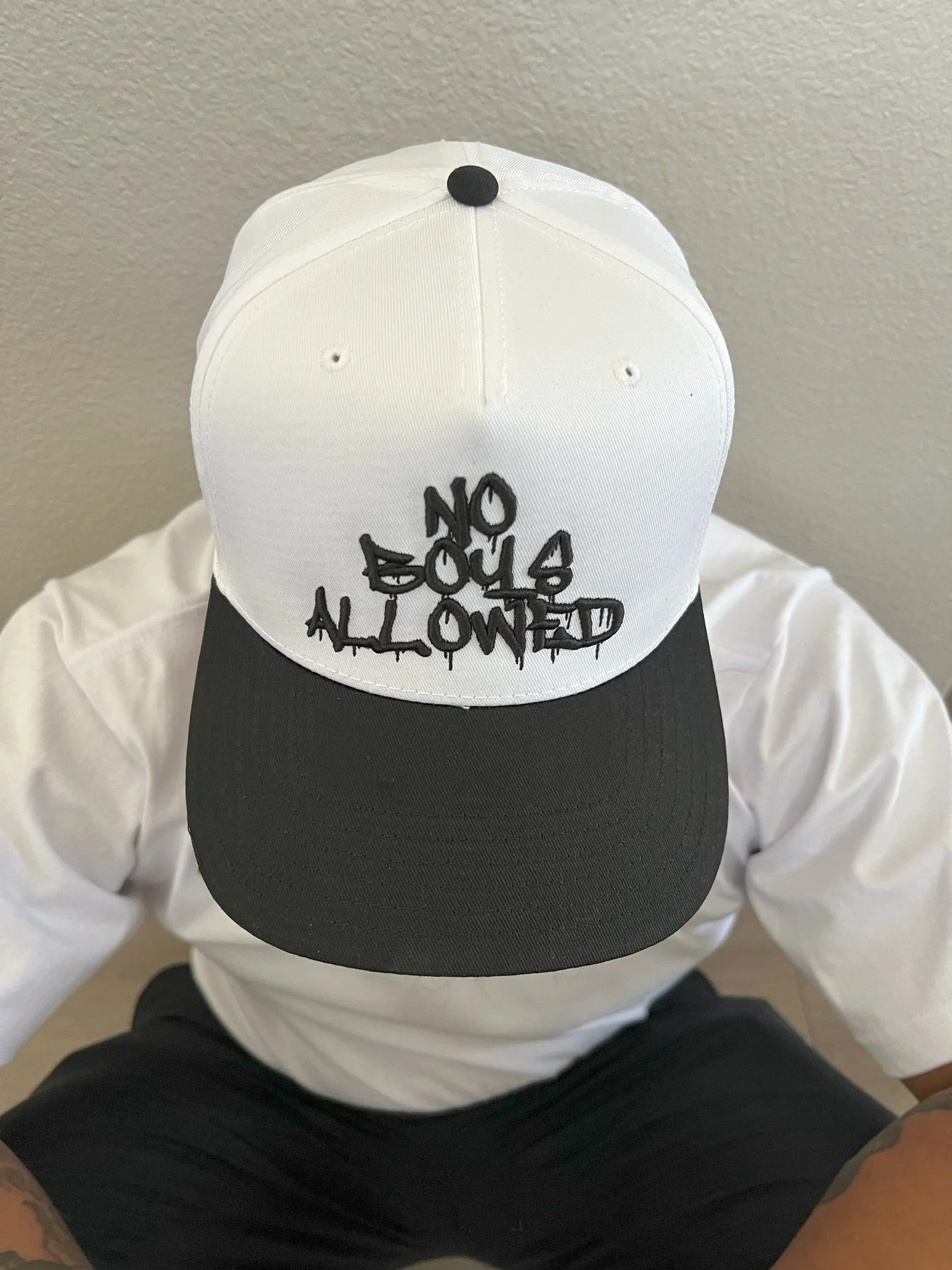 No Boys Allowed Dad Hat
