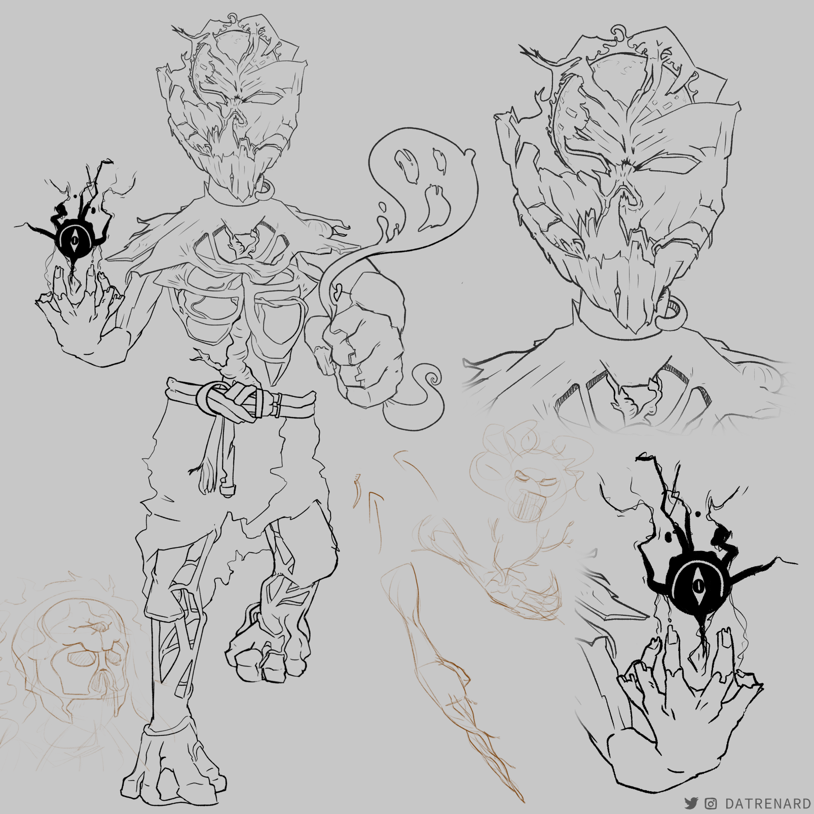 Concepts (4/4) (Jeu : Le Nécromancien)