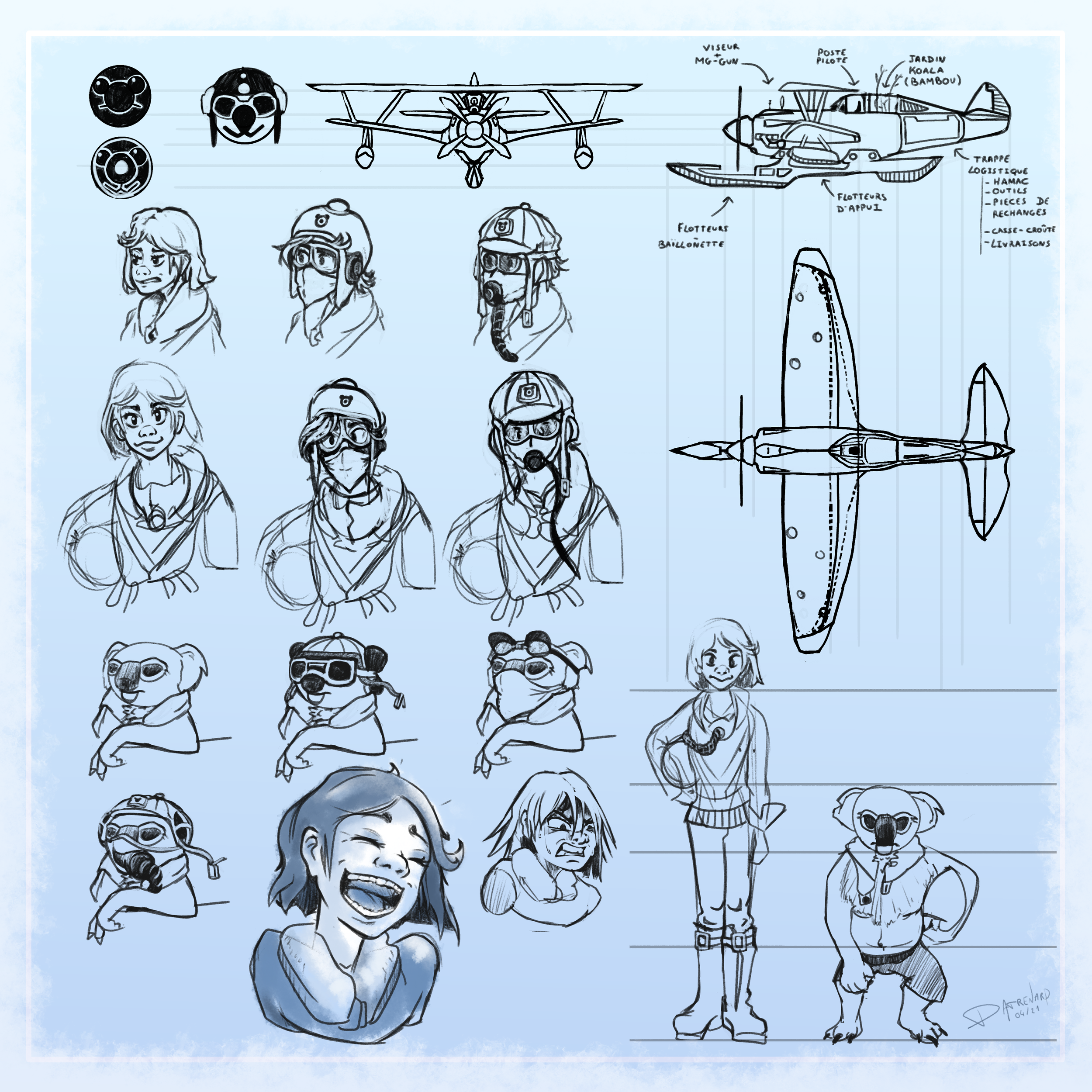 Personnage Original : Pilote (2/2)