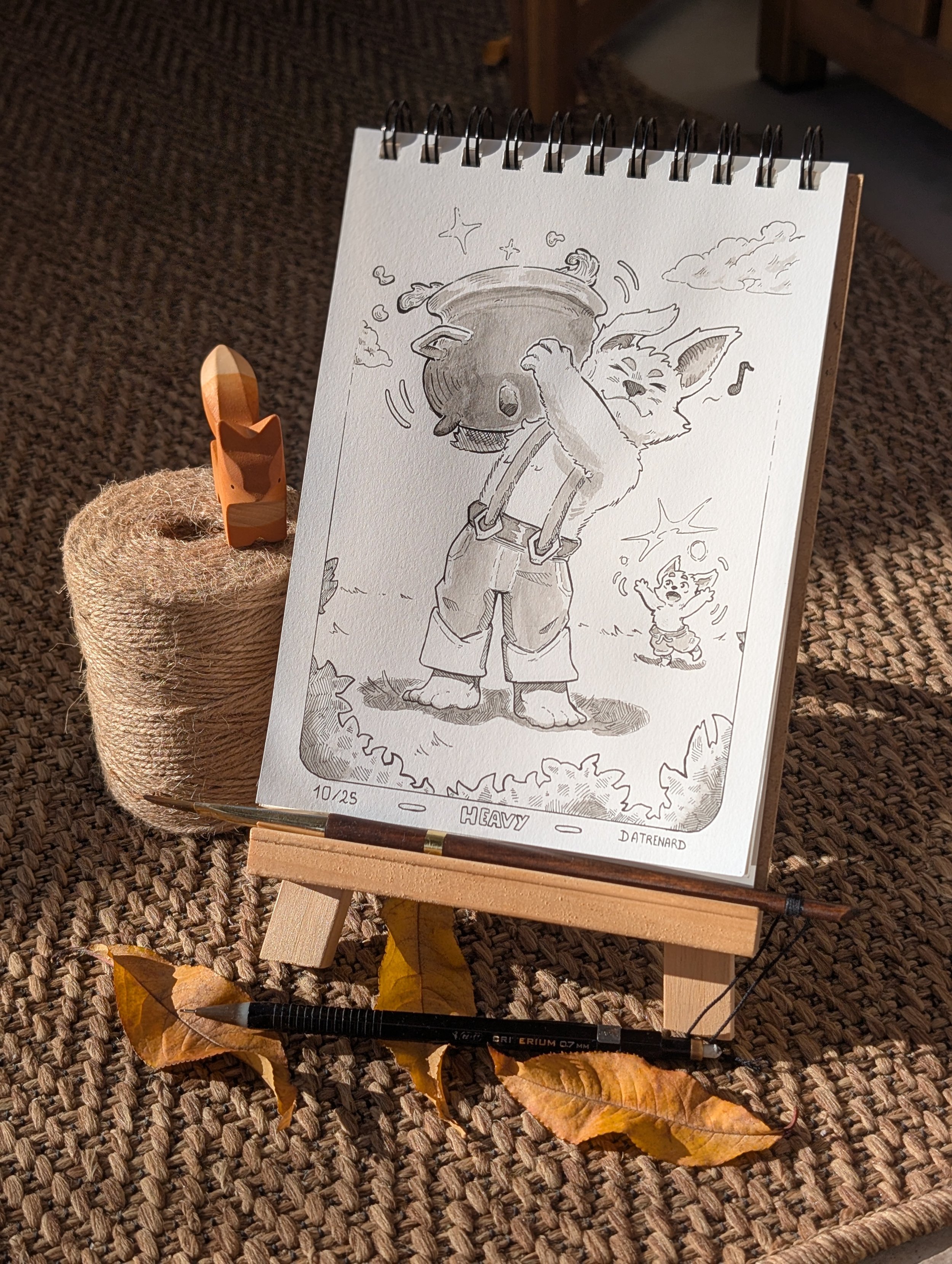 Dessin "heavy" ink52 Datrenard