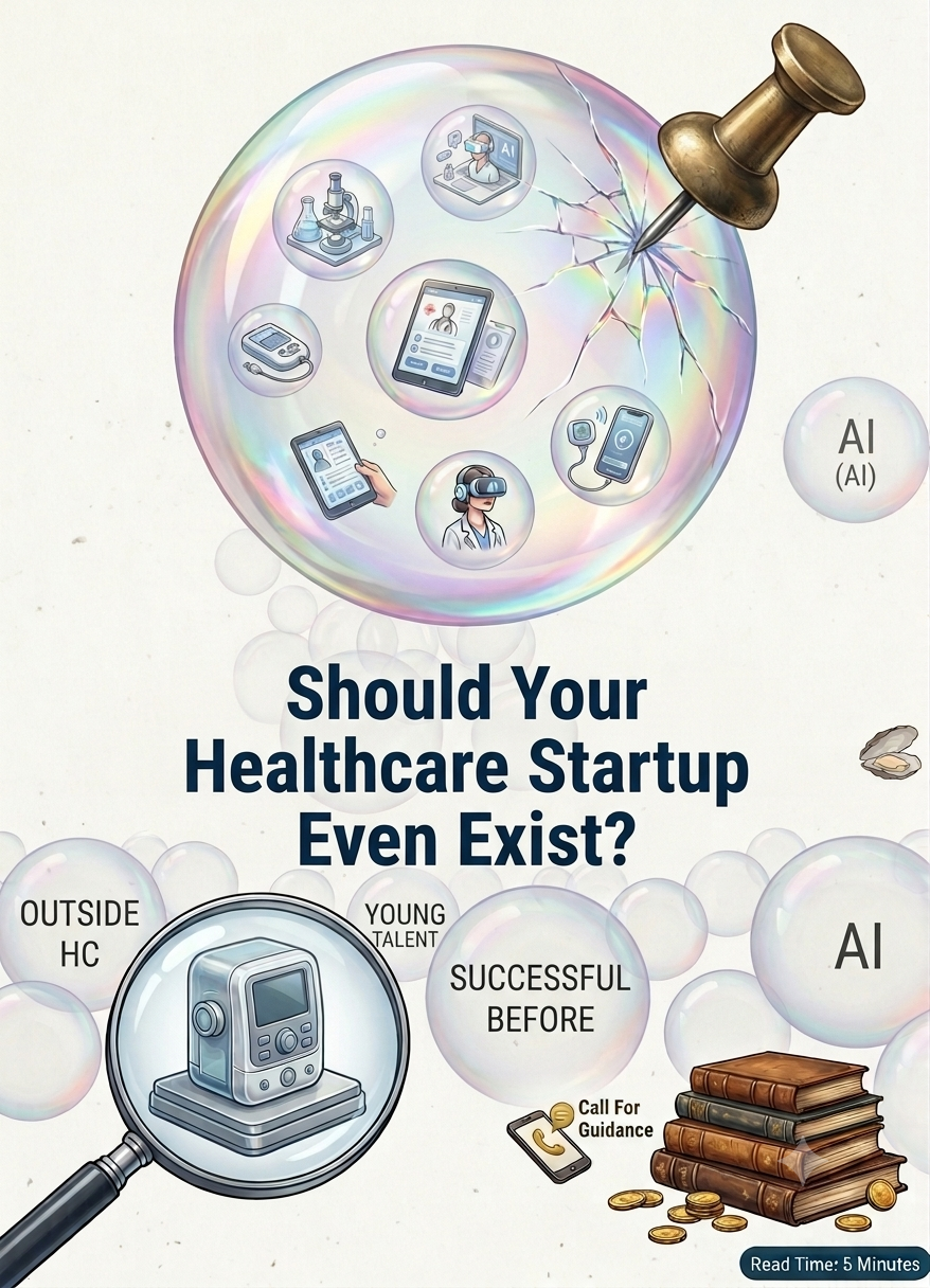 Should your healthcare startup even exist?
