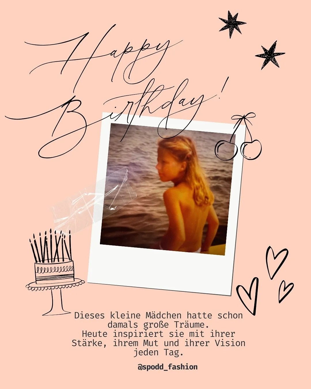 Liebe @sandraspodd 🤍

alles Liebe zum Geburtstag! 🎂✨
Du bist das Herz von Spodd &ndash; mit deinem Stil, deiner Energie und deinem Gesp&uuml;r f&uuml;r besondere Dinge machst du den Store zu etwas ganz Besonderem 🫶

Wir sind so dankbar, Teil davon