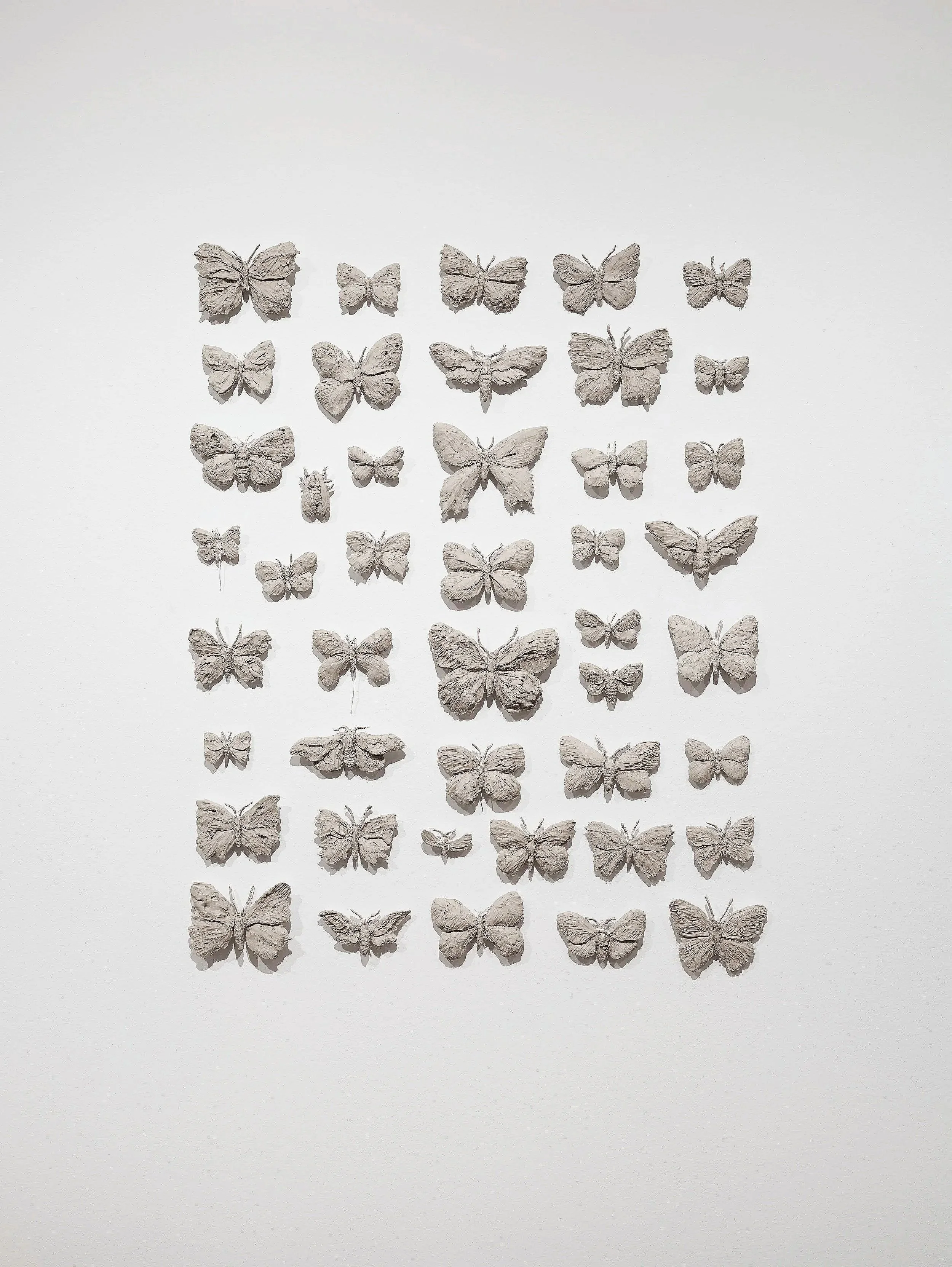  
DAPHNE WRIGHT  Butterflies, 2019    Mixed media  

