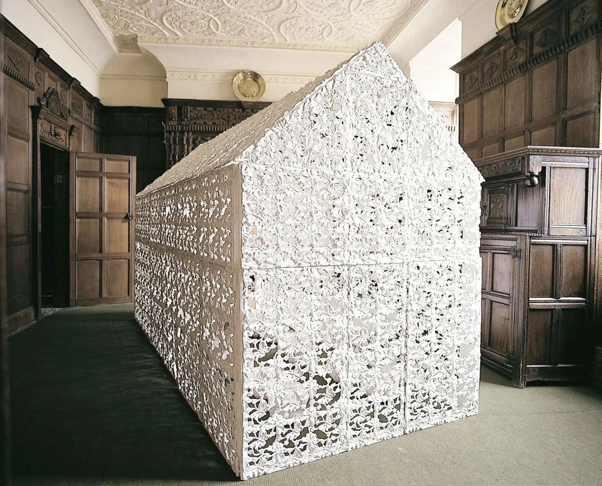 
 
DAPHNE WRIGHT  Still Life: Greenhouse, 1995    Plaster  
 