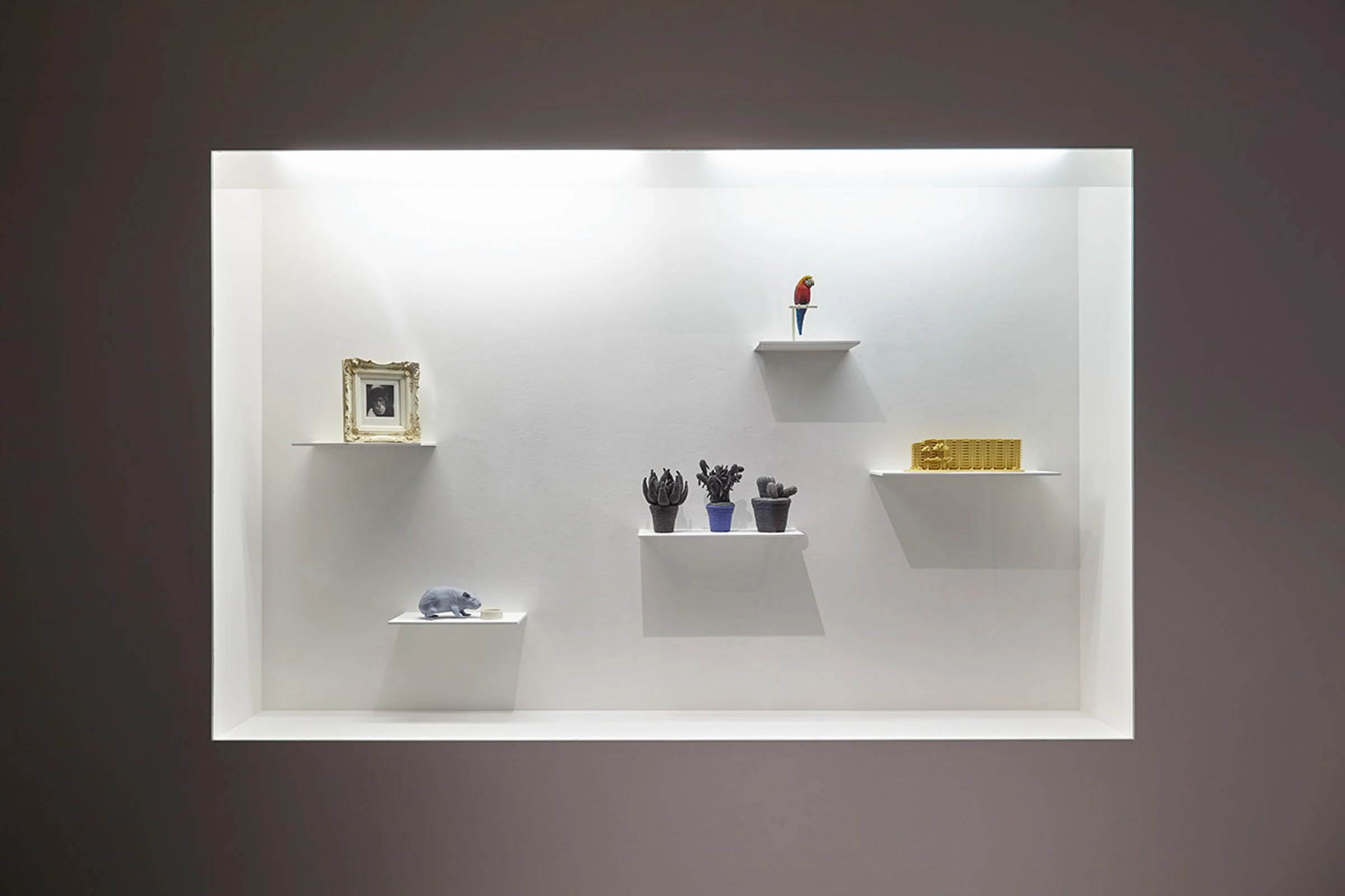  
DAPHNE WRIGHT  Home Ornaments, 2002 - 2005    Mixed media  