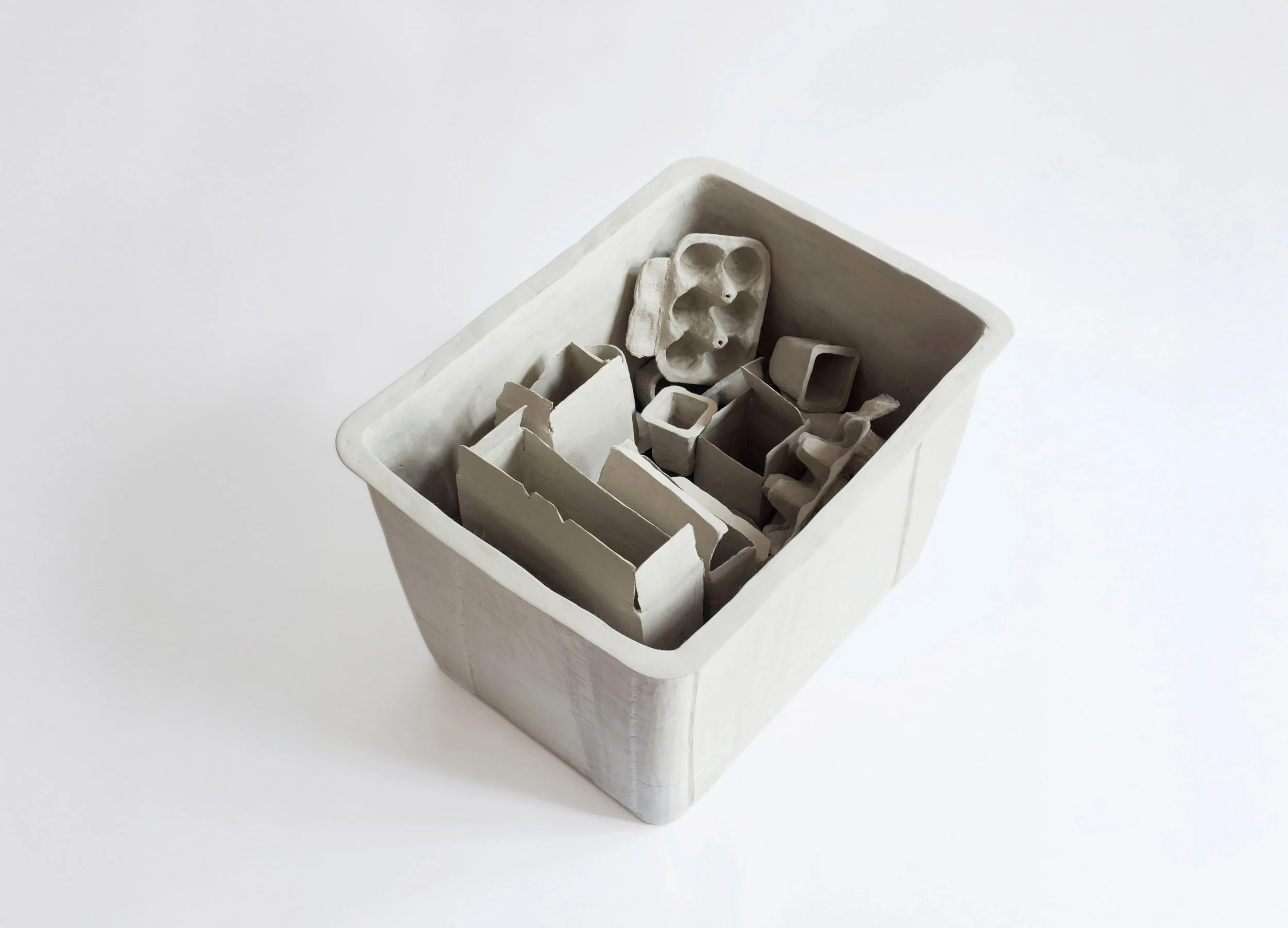  
DAPHNE WRIGHT  Recycling, 2007    Mixed media  