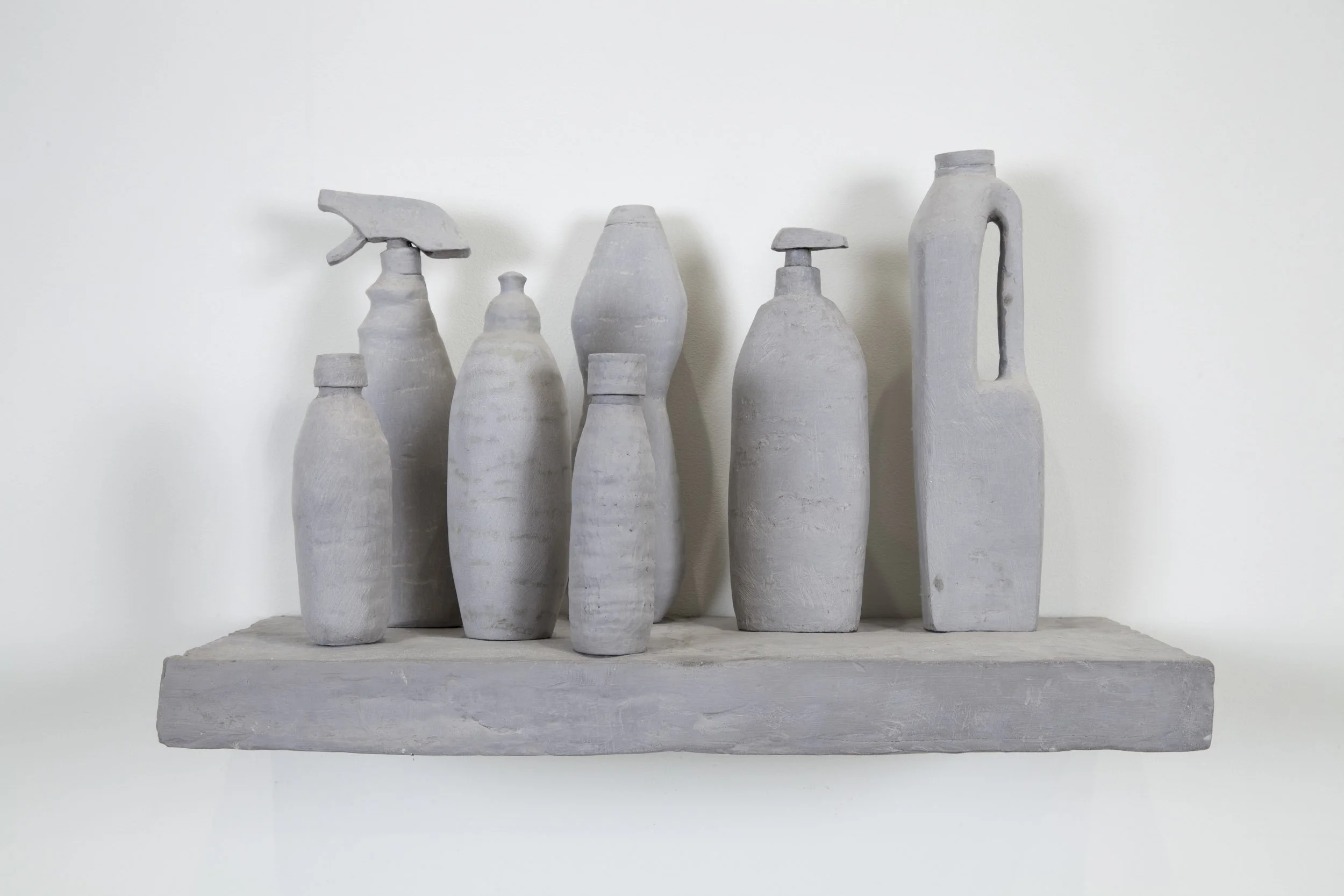  
DAPHNE WRIGHT  Cleaning, 2007    Mixed media  