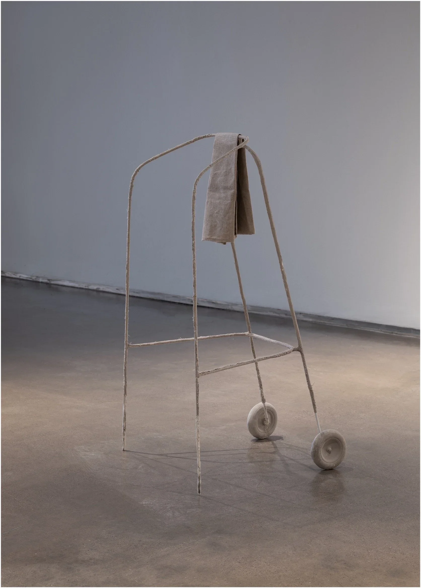  
DAPHNE WRIGHT 
 Zimmer, 2019   
 Unfired clay & mixed media  