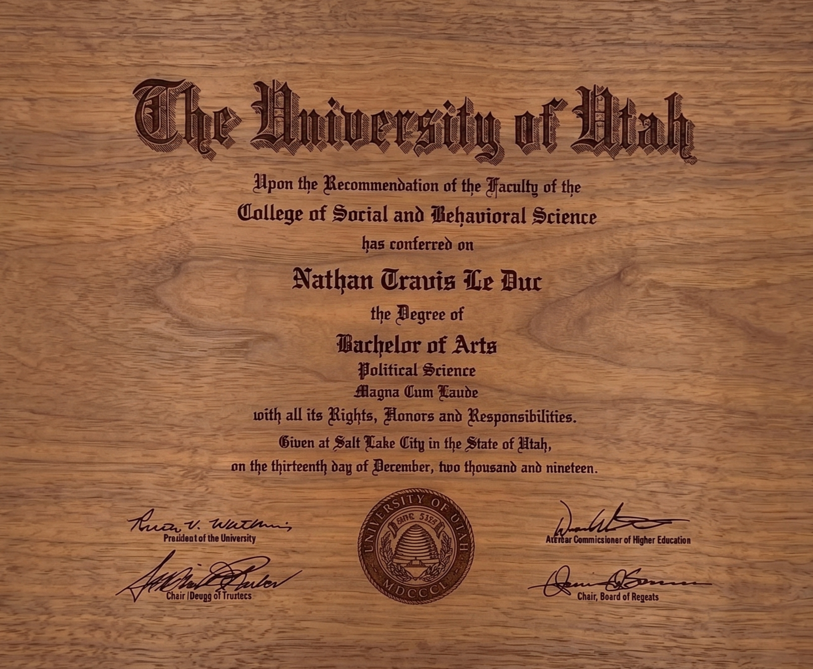 Nathan's Carved Utah Diploma.png