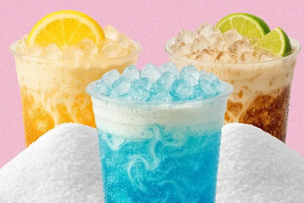 Crumbl's 'dirty sodas' are drawing backlash. Some may contain more sugar than 19 doughnuts.
