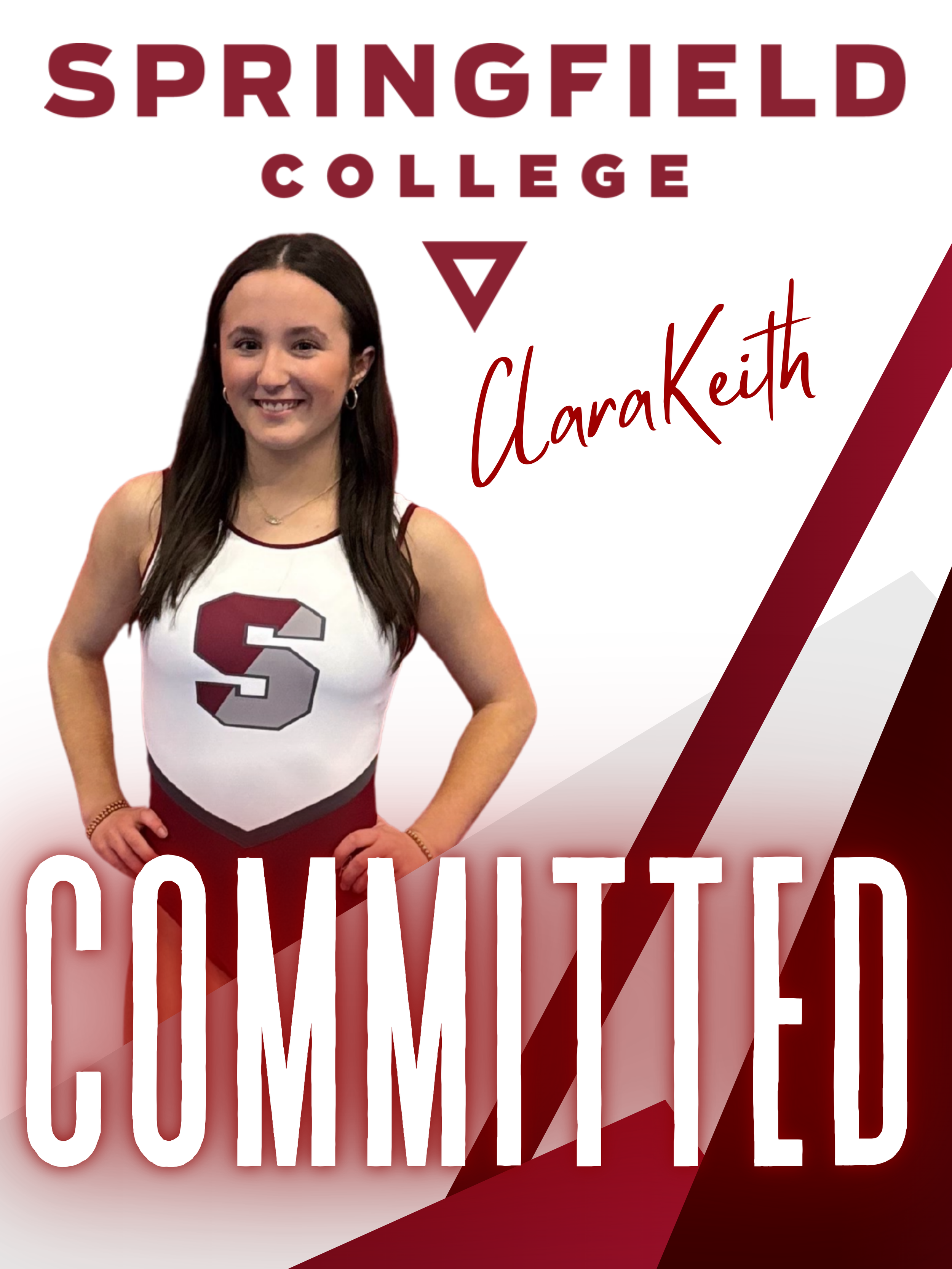 Senior Clara Keith Commits to Springfield College Gymnastics