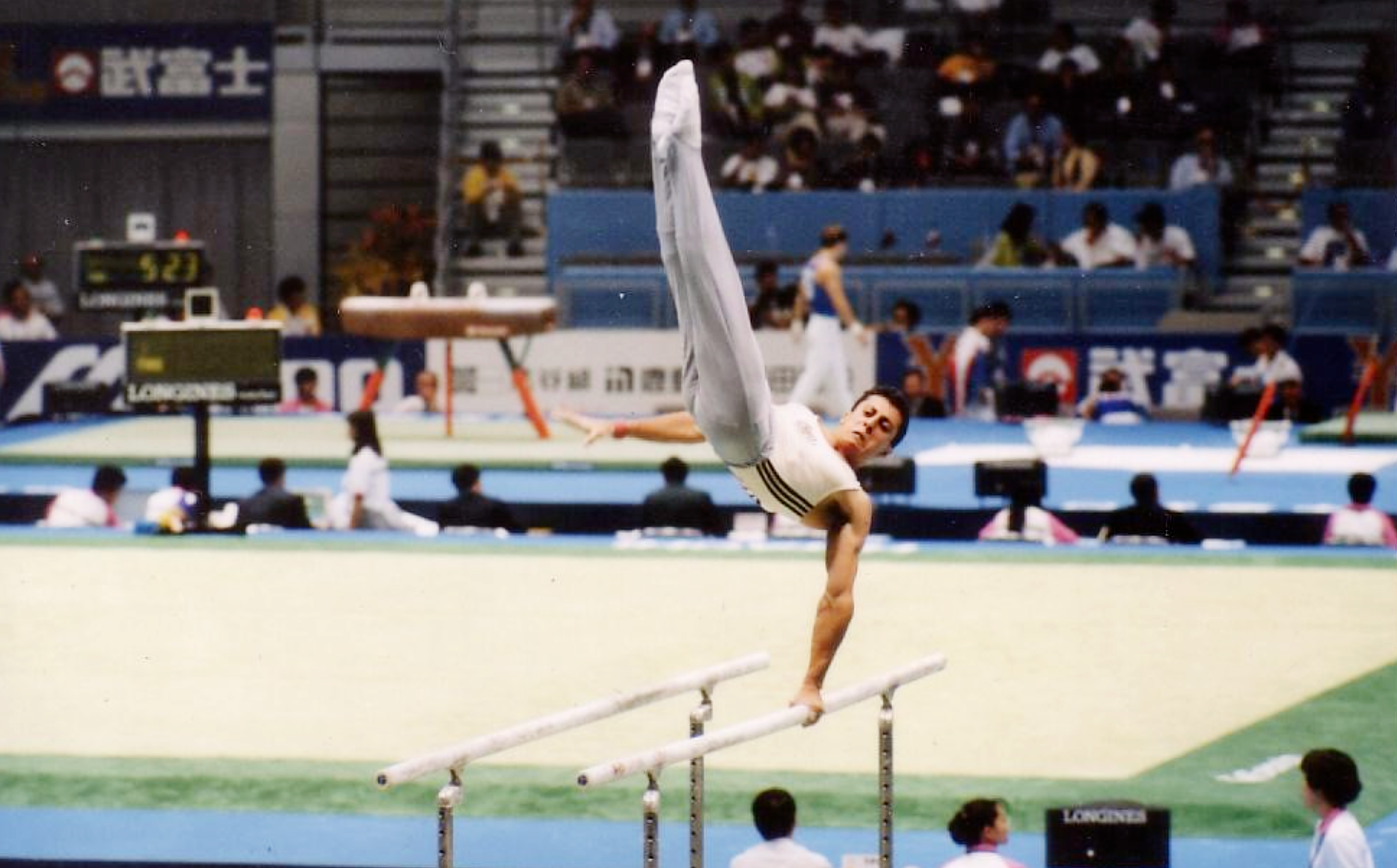 Coach Levon is 4 time Armenian National  Champion, 2 time USSR Champion and  holds the prestigious award of Sports  Master Title of Gymnastics, USSR.