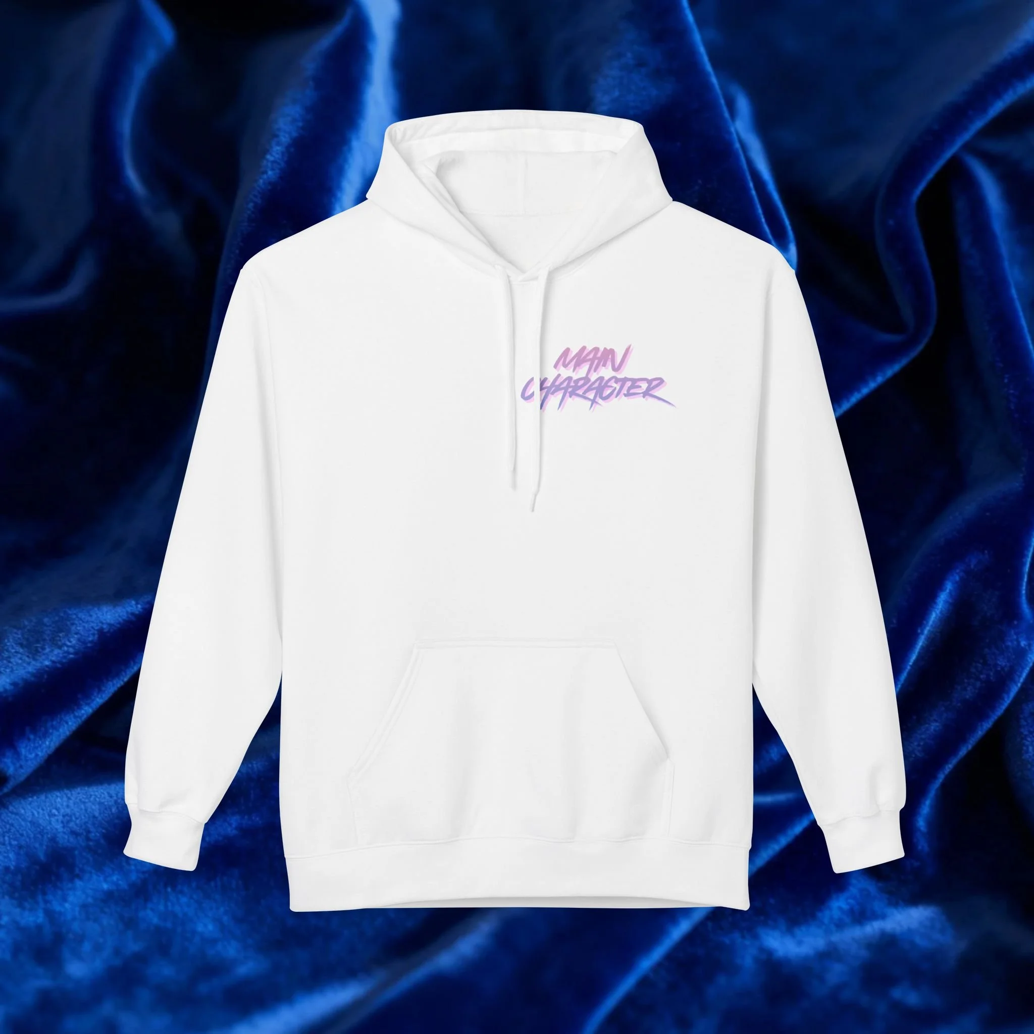 Retro Script Hoodie — 'Main Character' RS
