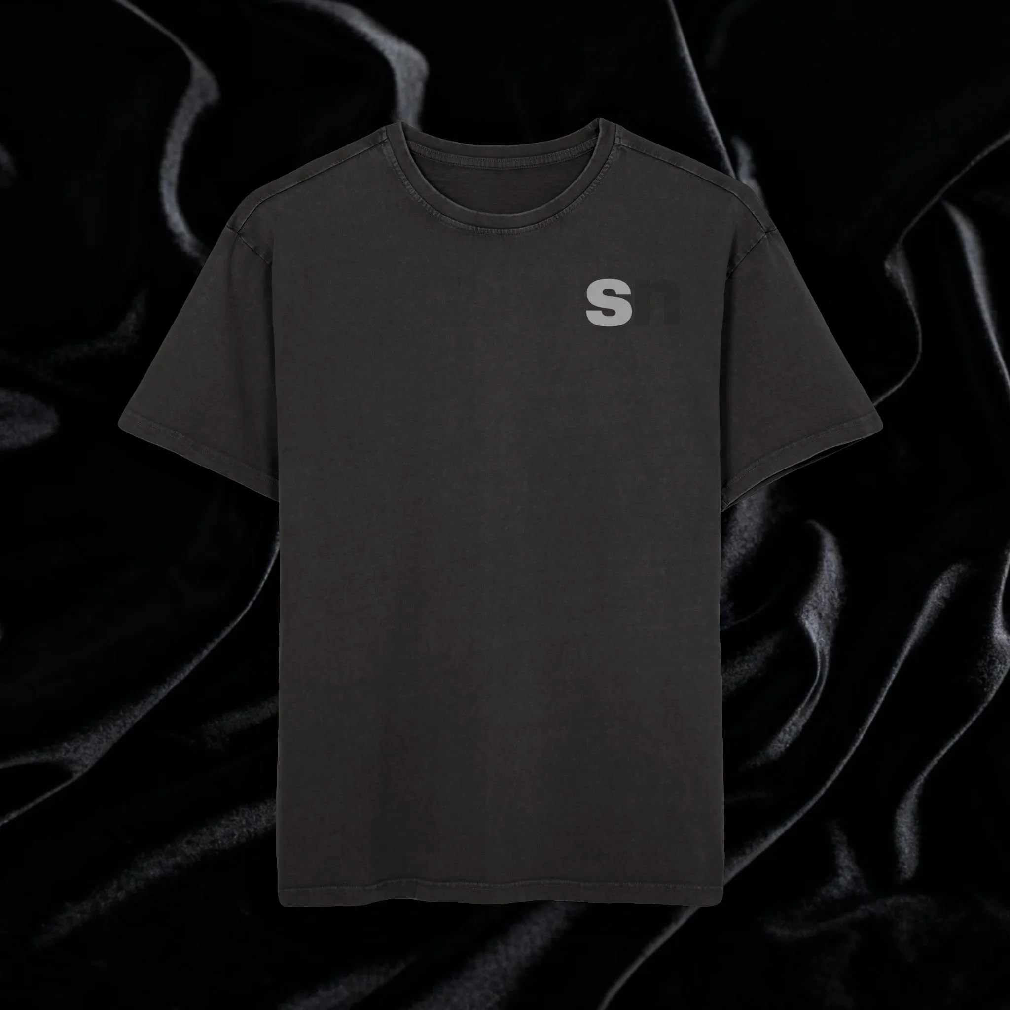 Oversized Black T-shirt SENRA