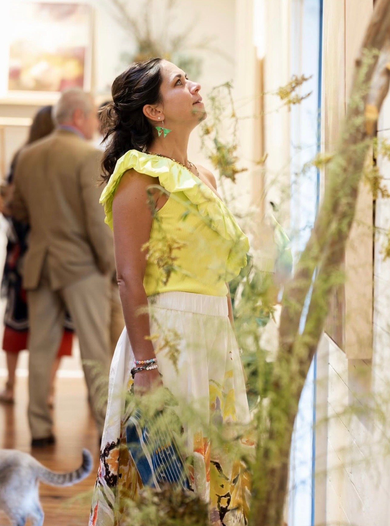 Mom attending a Mom League event in Winston-Salem, engaging in a creative, community-centered gathering for local mothers.