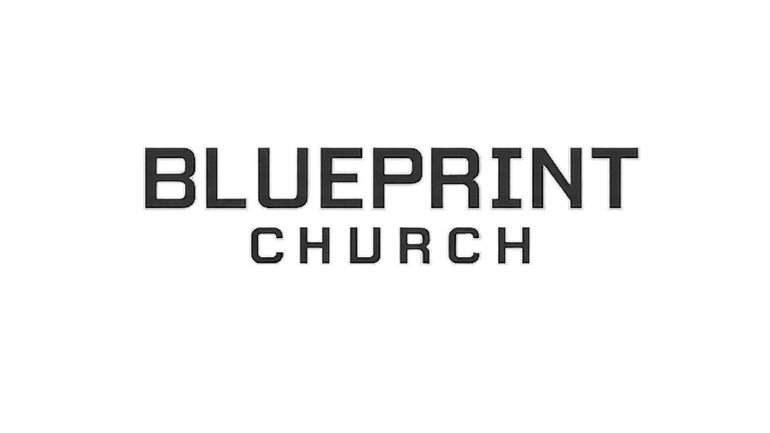 Blueprint Church Houston, TX logo in black and white text