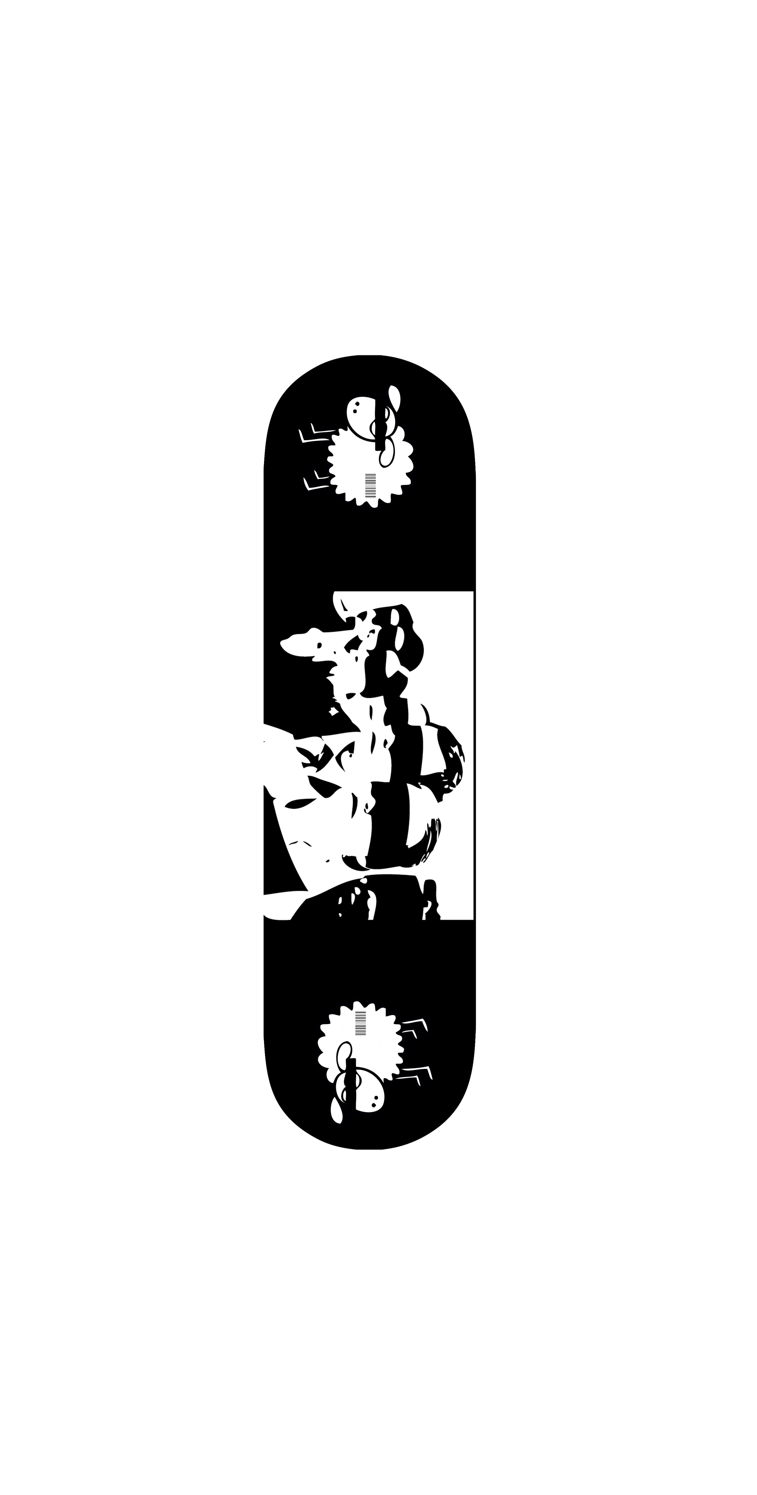 AS - Clearly See Skateboard Deck