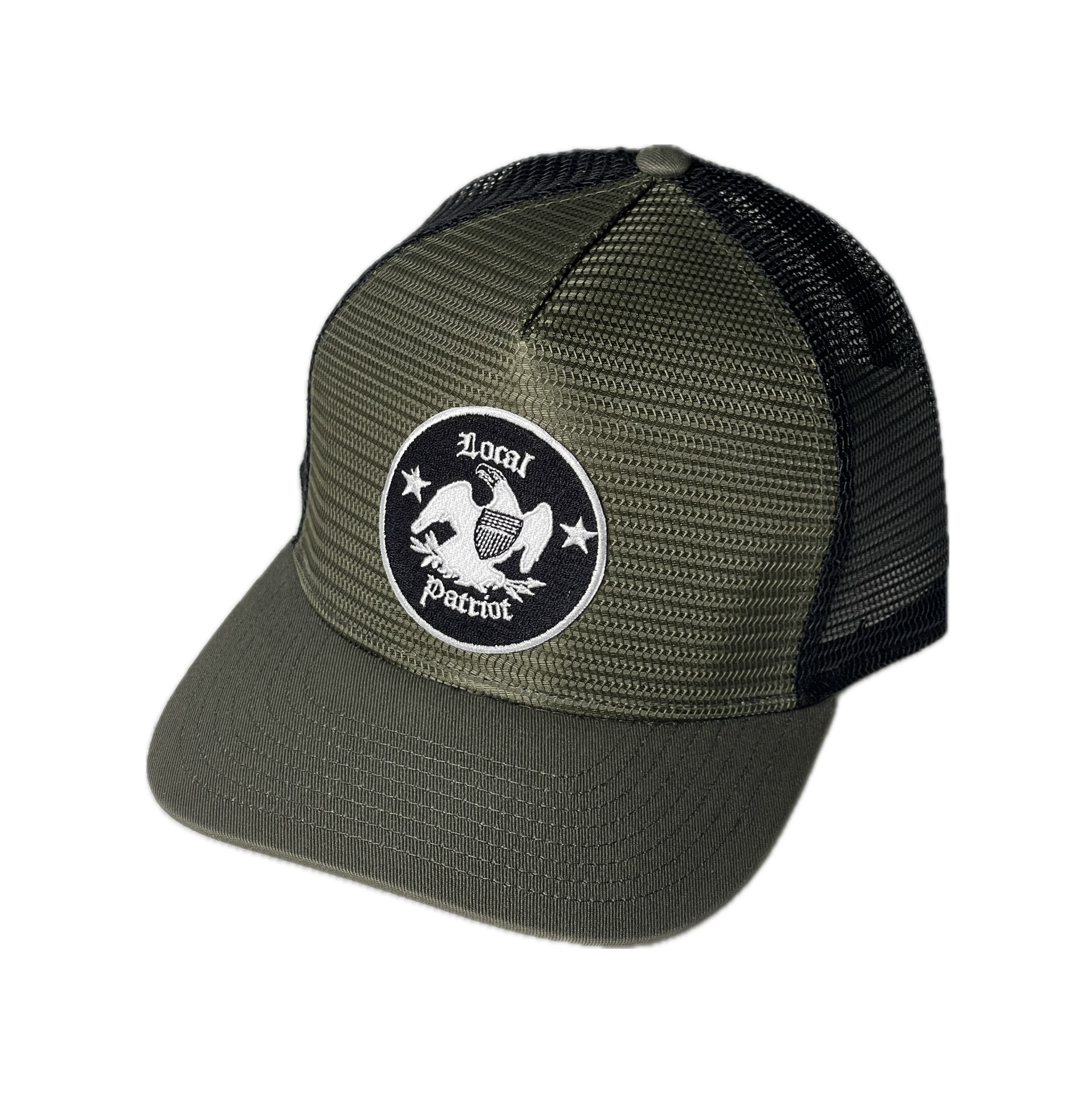 P724 Pacific Headwear Mesh Overlay Trucker Snapback - Loden.png