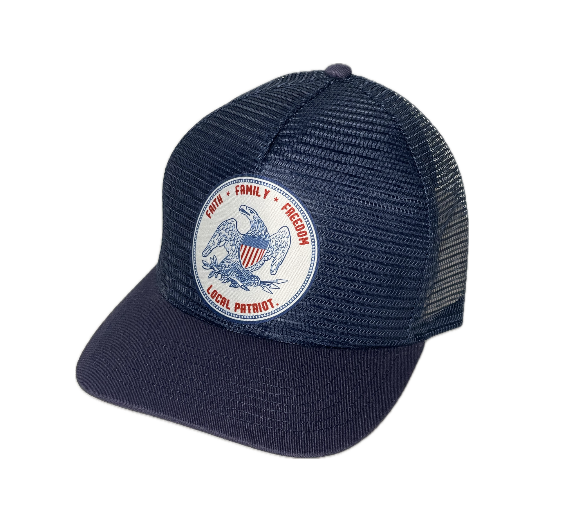 P724 Pacific Headwear Mesh Overlay Trucker Snapback - NAVY.png