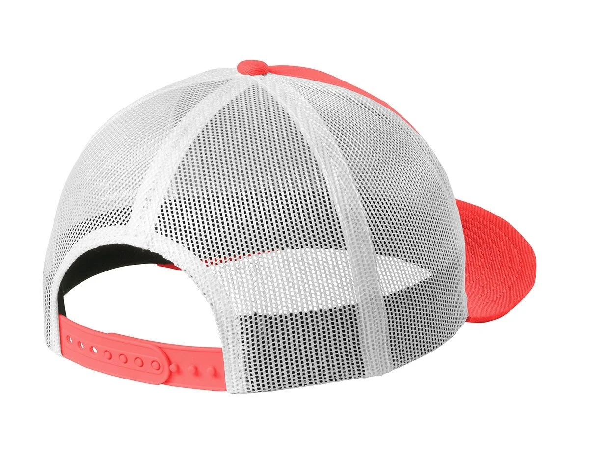 New Era Low Profile Trucker (rear-coral).jpg