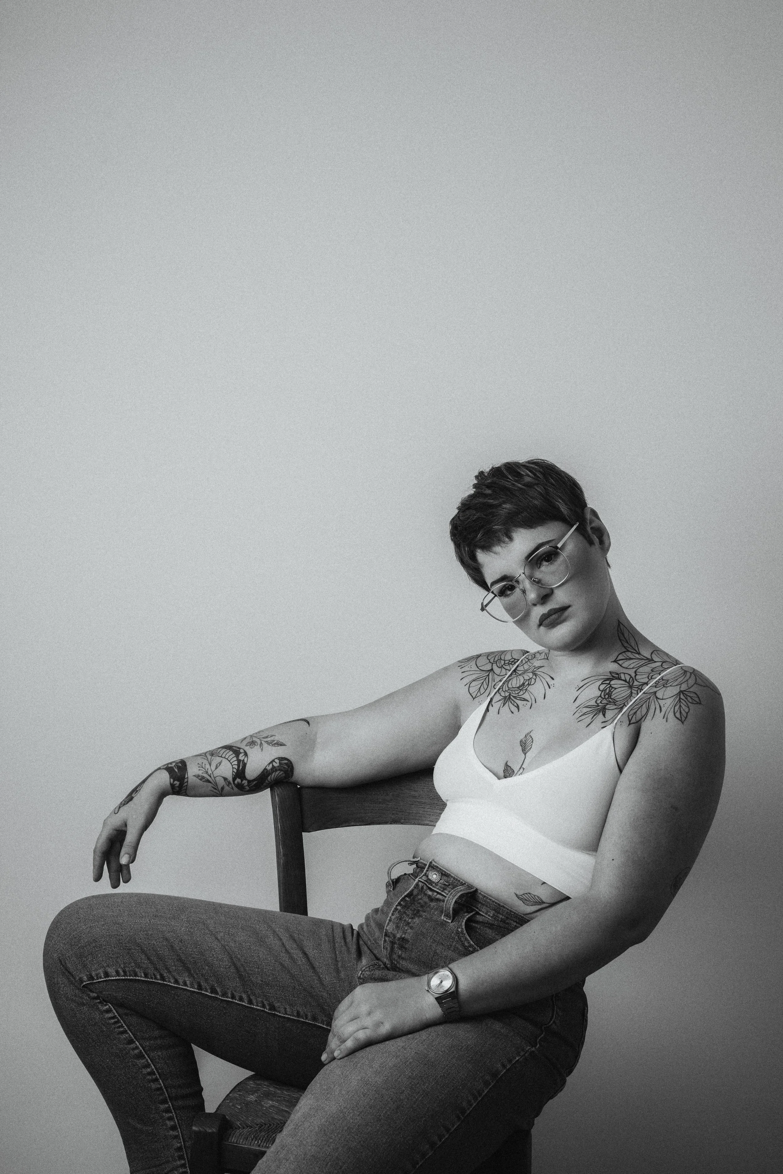 séance photo en studio self love