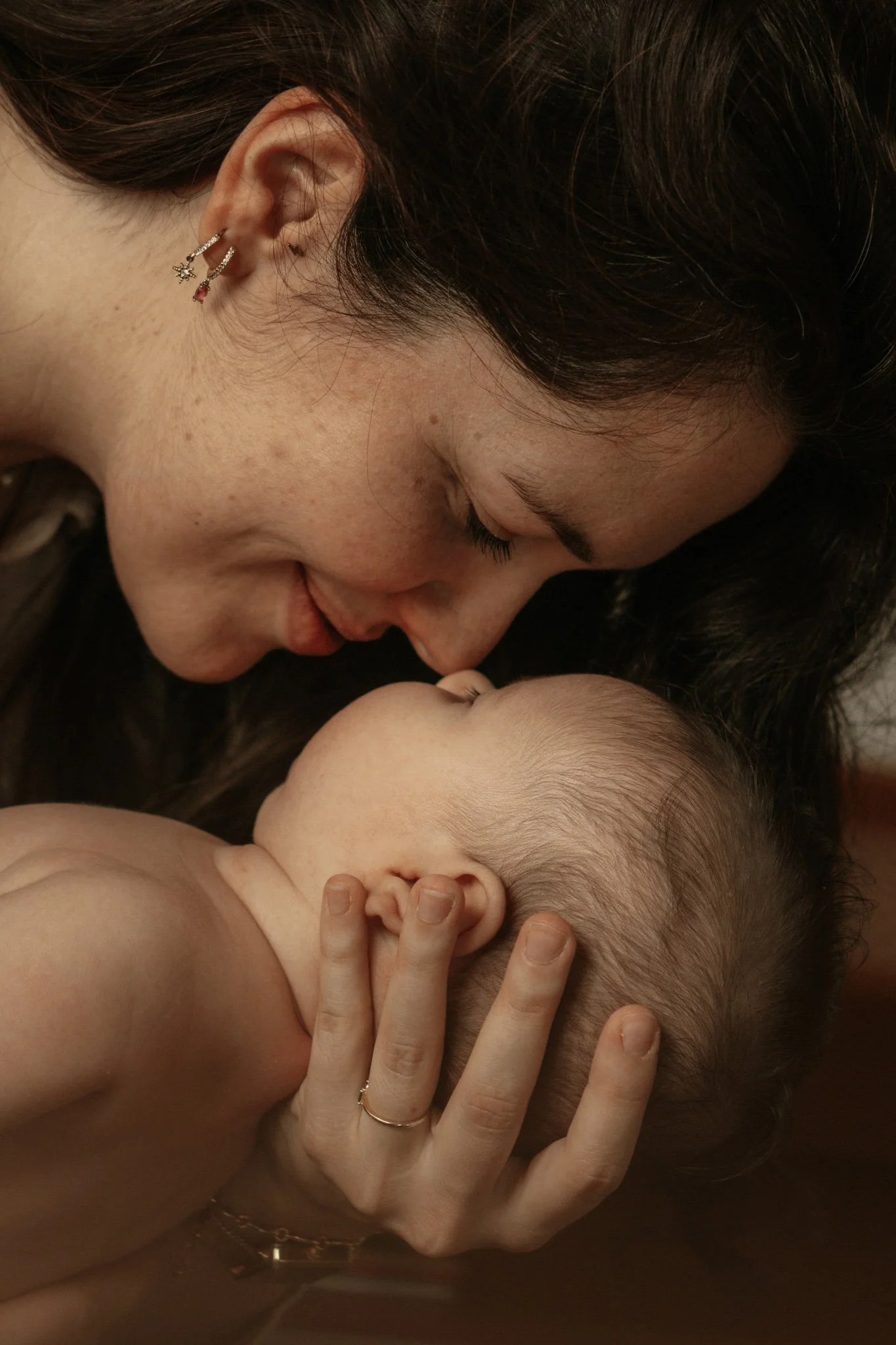 shooting photo nouveau-né à domicile, naissance