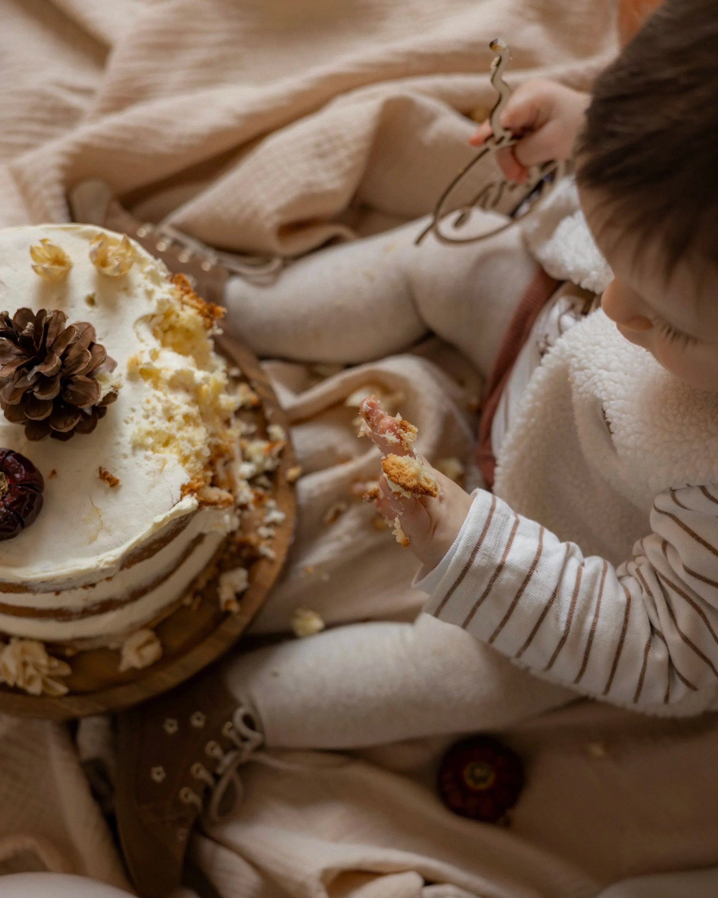 séance photo en studio, samash cake, anniversaire 1 an