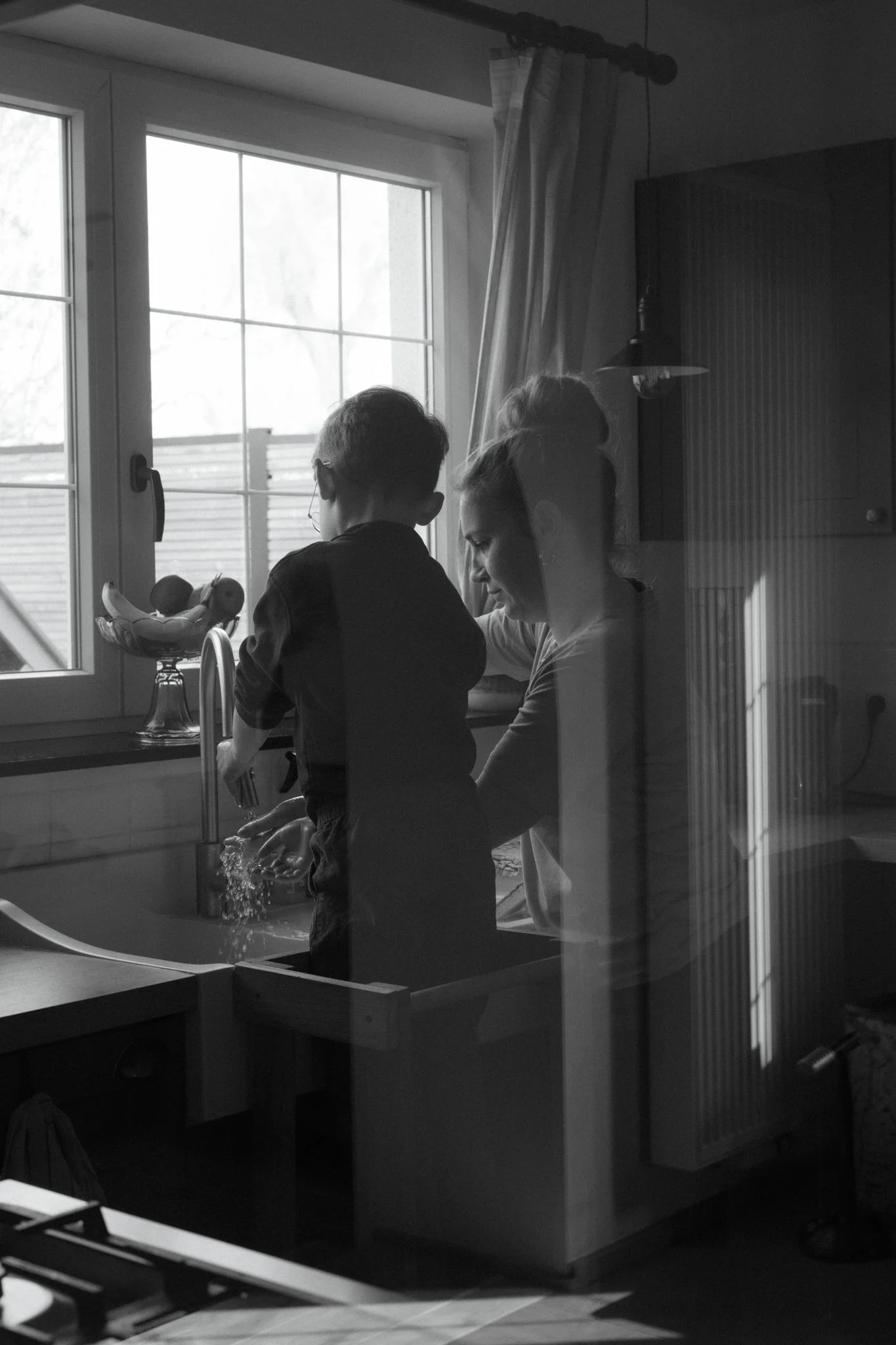 séance photo à domicile, comme un dimanche dans la cuisine